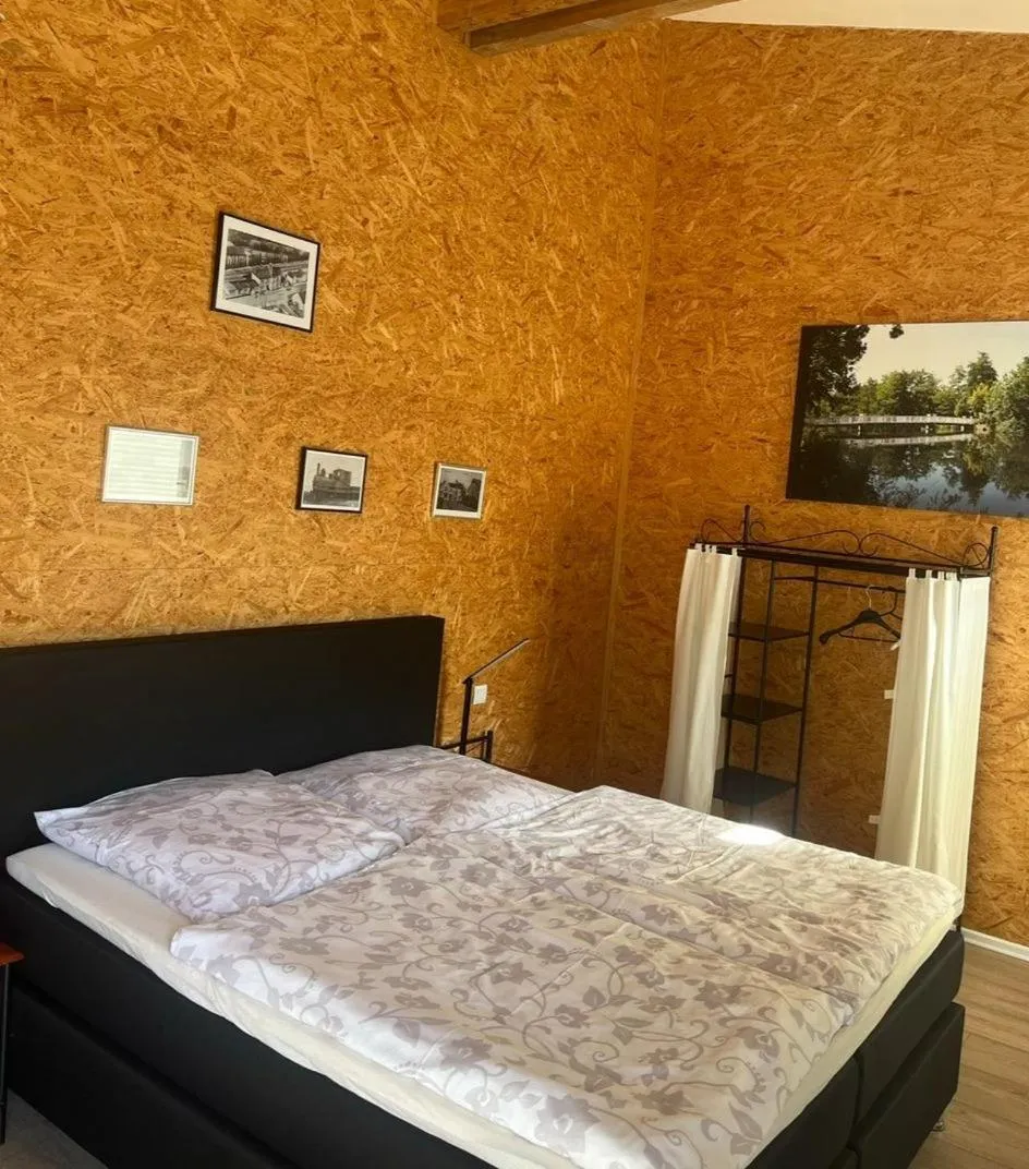 Bed in Historisches Hotel Wildeshauser Bahnhof