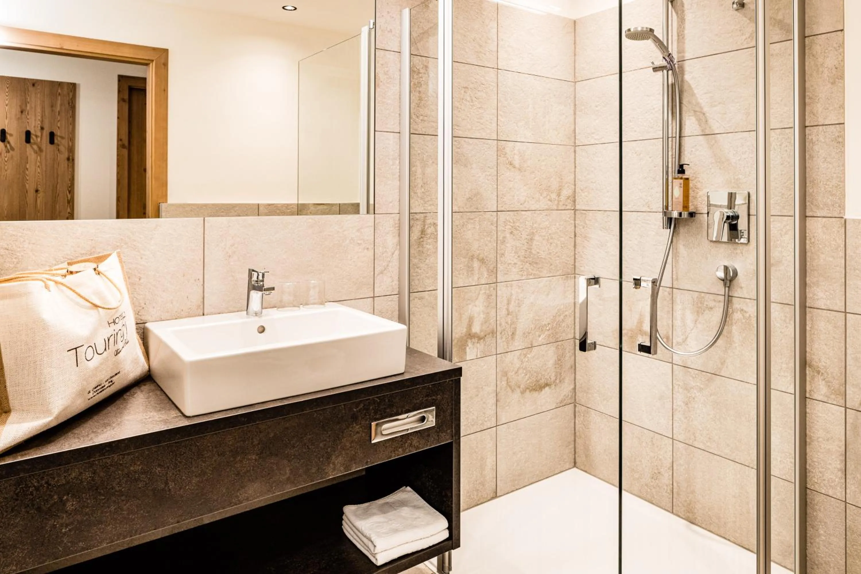 Bathroom in Hotel Touring Dolomites