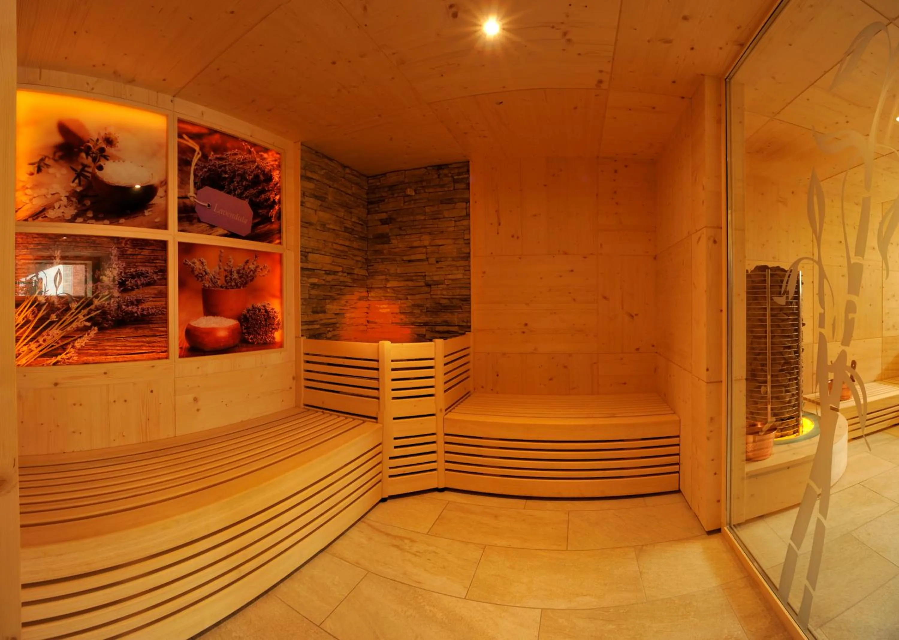 Sauna in Hotel Touring Dolomites
