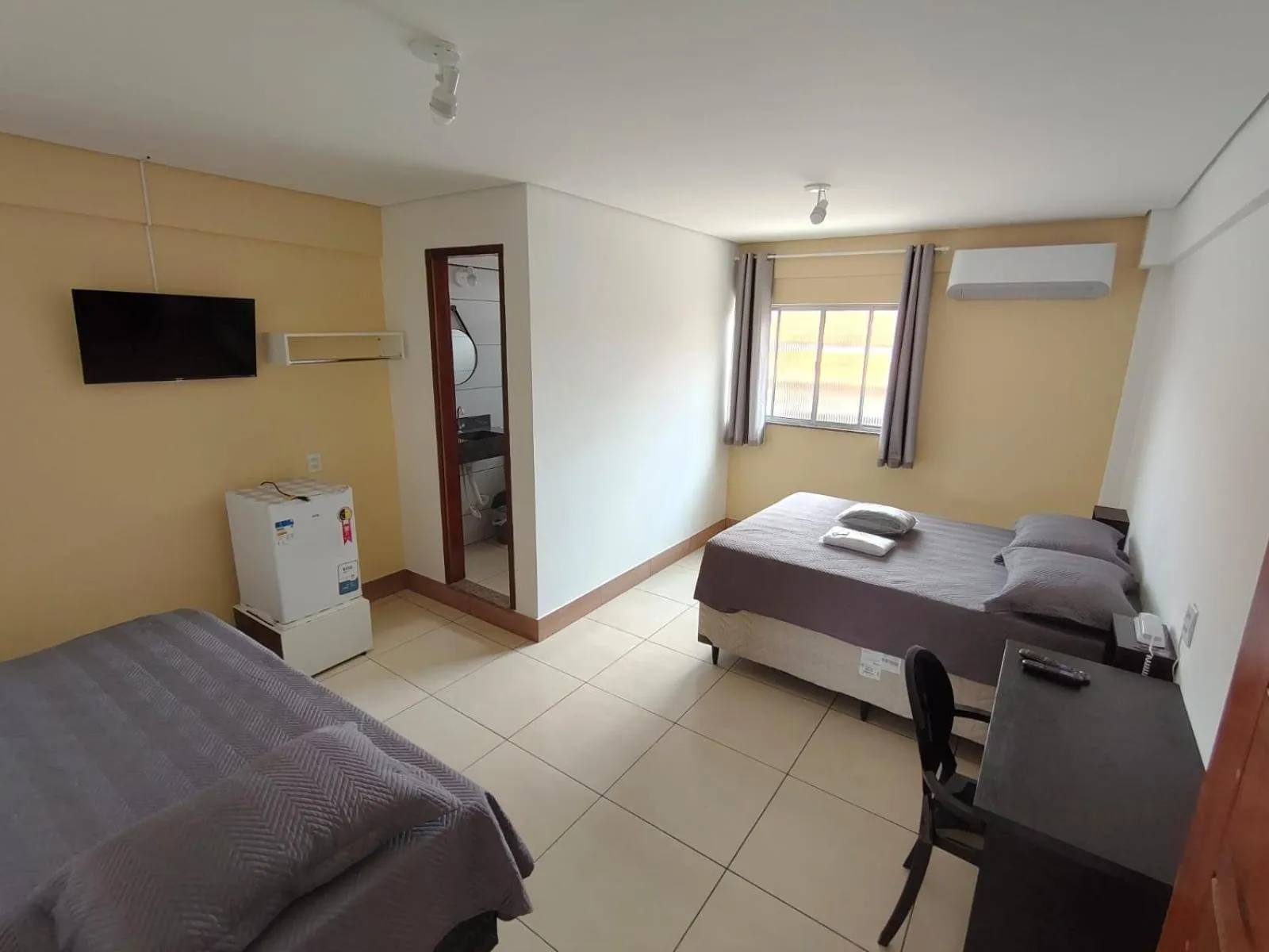 Bed in Hotel Val-de-Cans Aeroporto