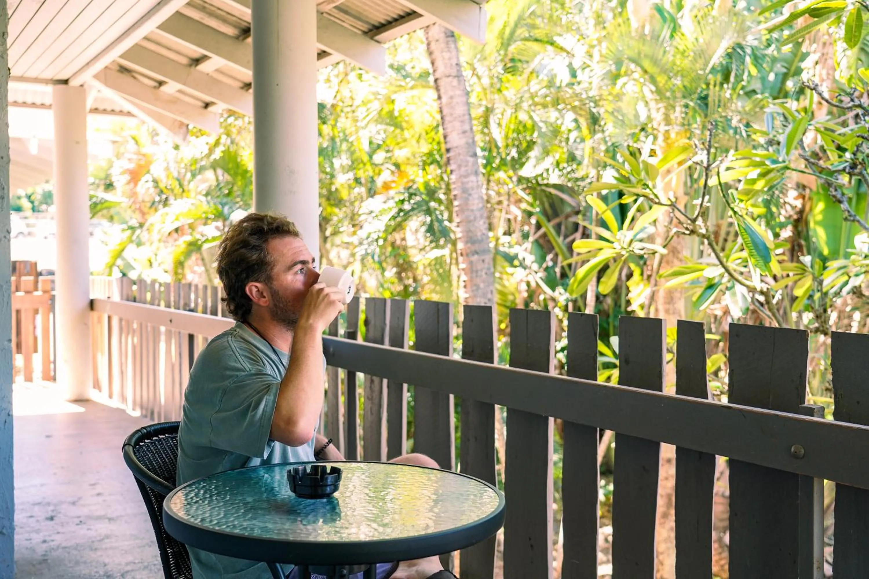 Balcony/Terrace in Nomads Airlie Beach