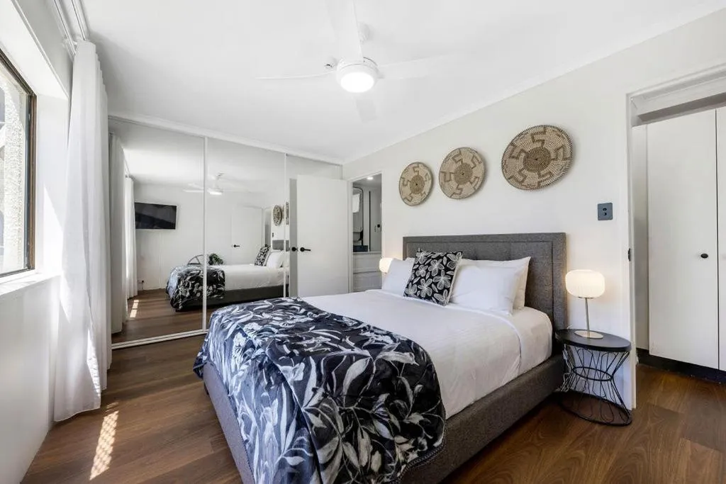 Bed in Kalua Holiday Apartments