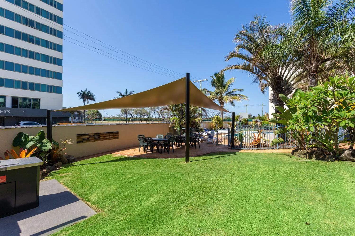 BBQ facilities in Kalua Holiday Apartments