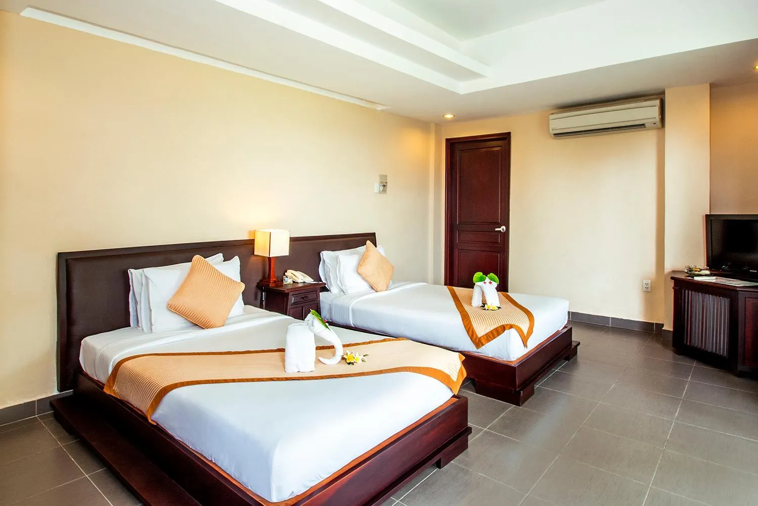 Bed in Romana Resort & Spa