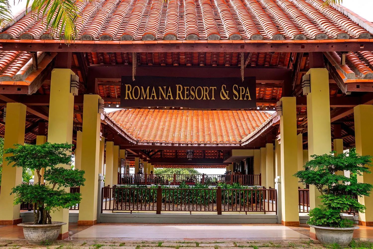 Facade/entrance in Romana Resort & Spa