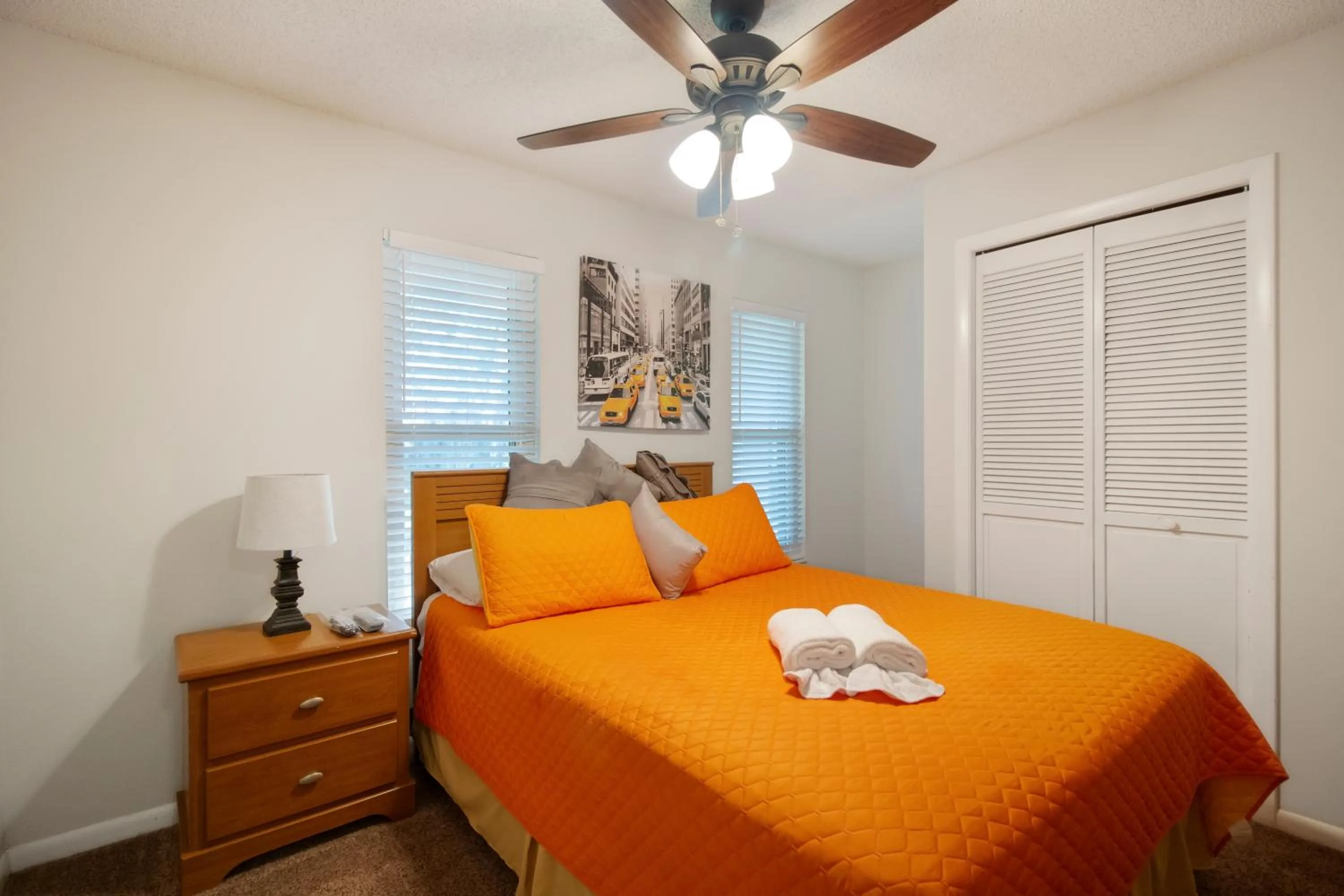 Bedroom, Bed in Tampa Bay Pool Home with Heated Pool