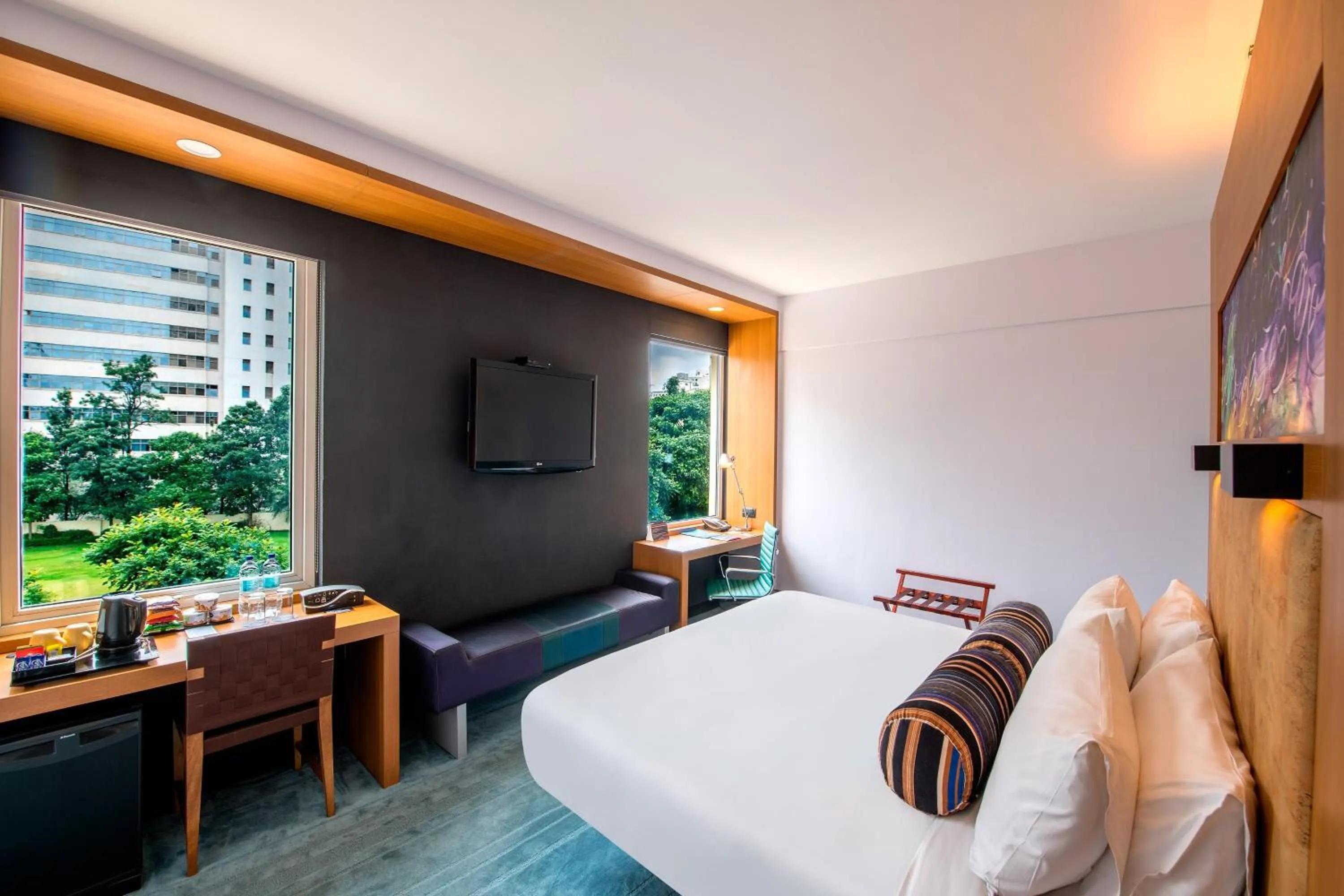 Photo of the whole room, Bed in Aloft Bengaluru Whitefield