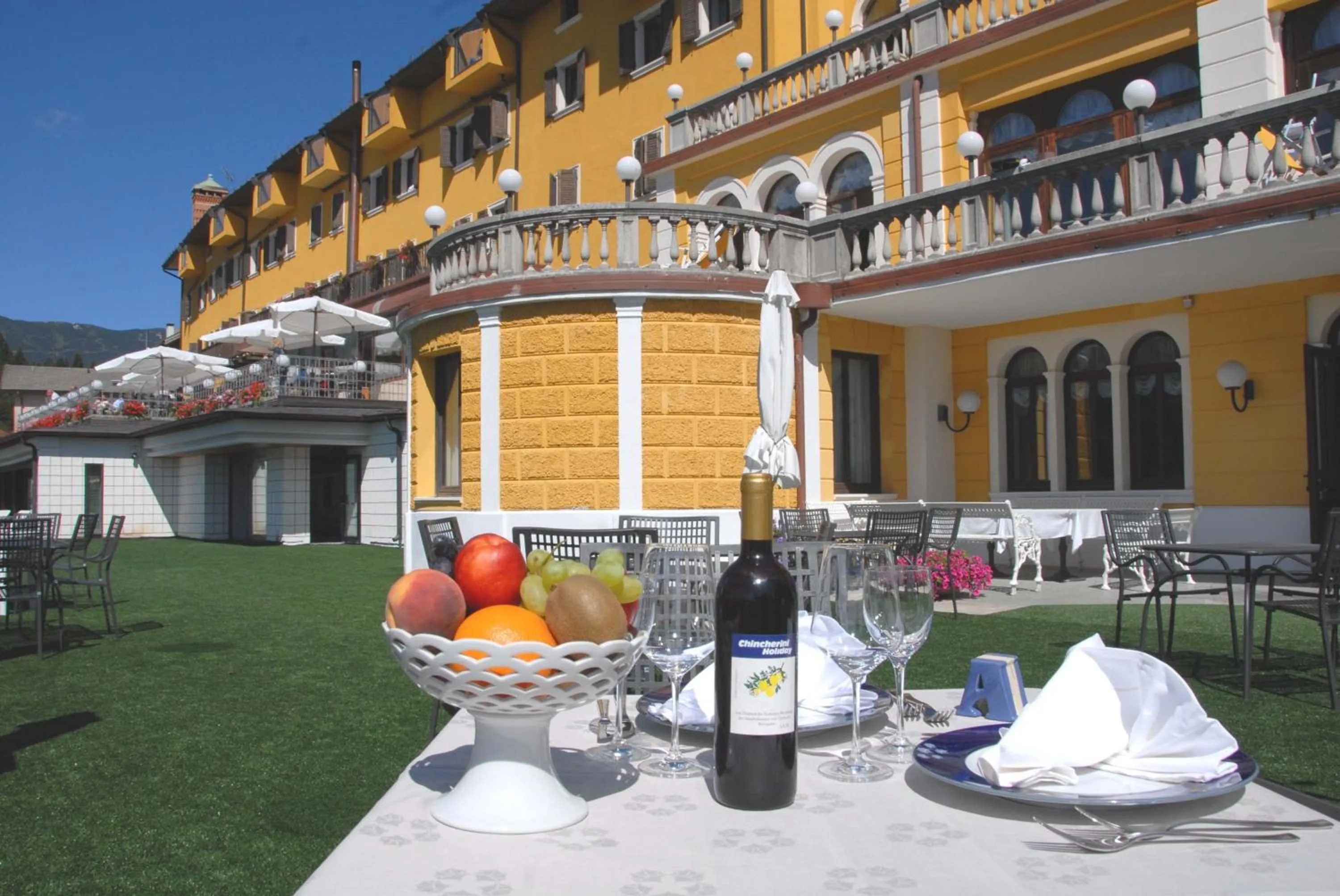 Facade/entrance in Grand Hotel Astoria