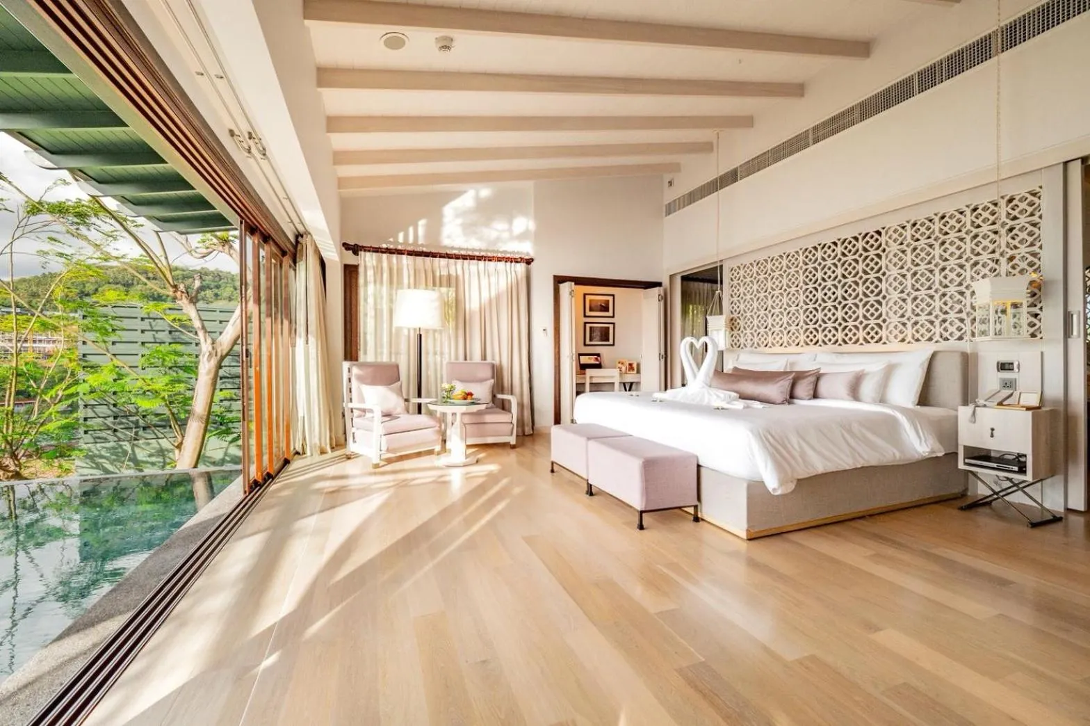 Bedroom, Bed in The Shore At Katathani - Adult Only - SHA Extra Plus