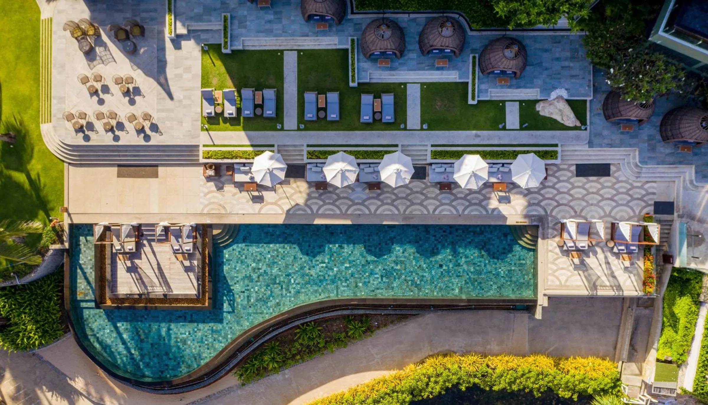 Pool view in The Shore At Katathani - Adult Only - SHA Extra Plus