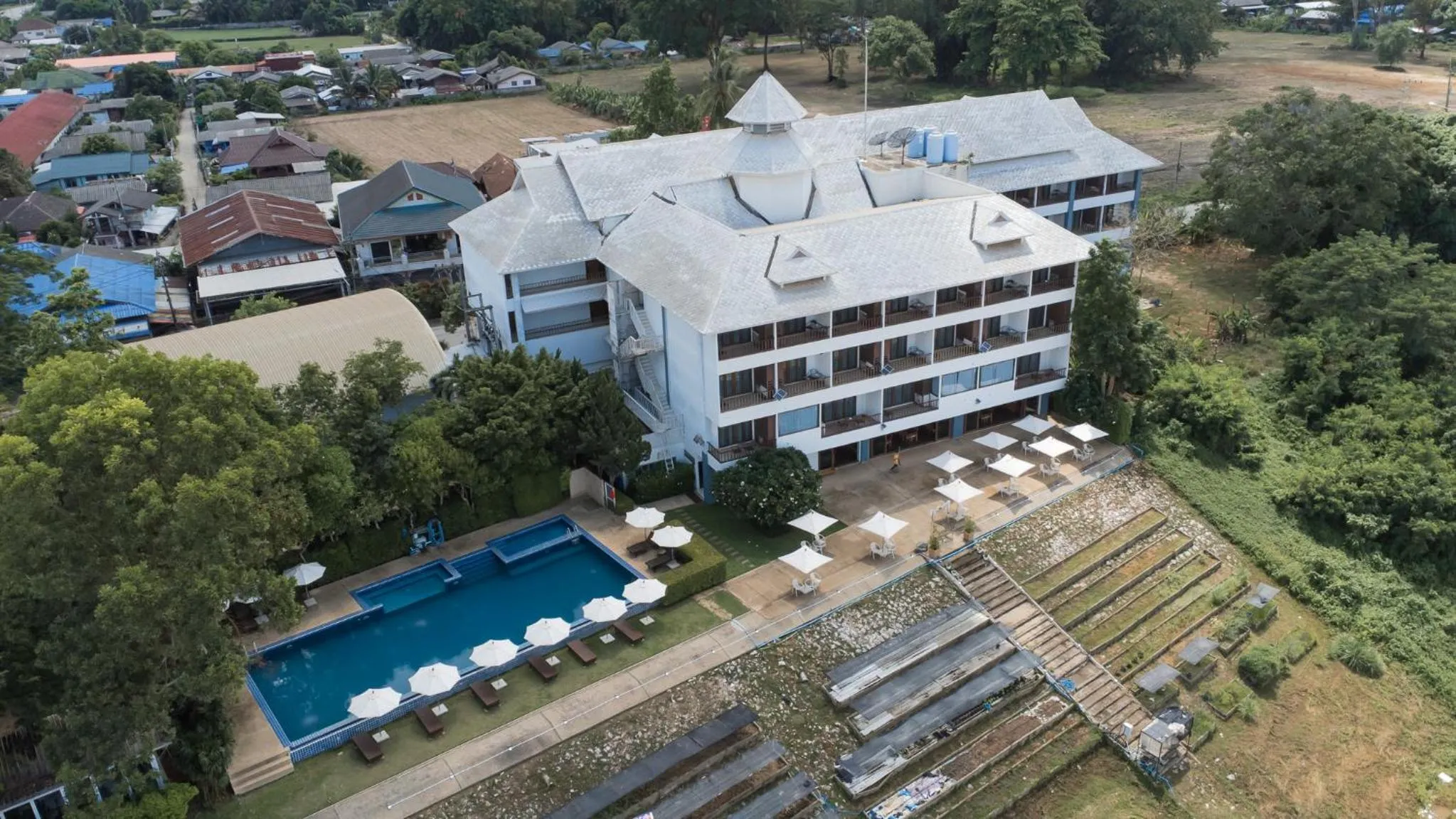 Property building in Siam Triangle Hotel Chiang Sean