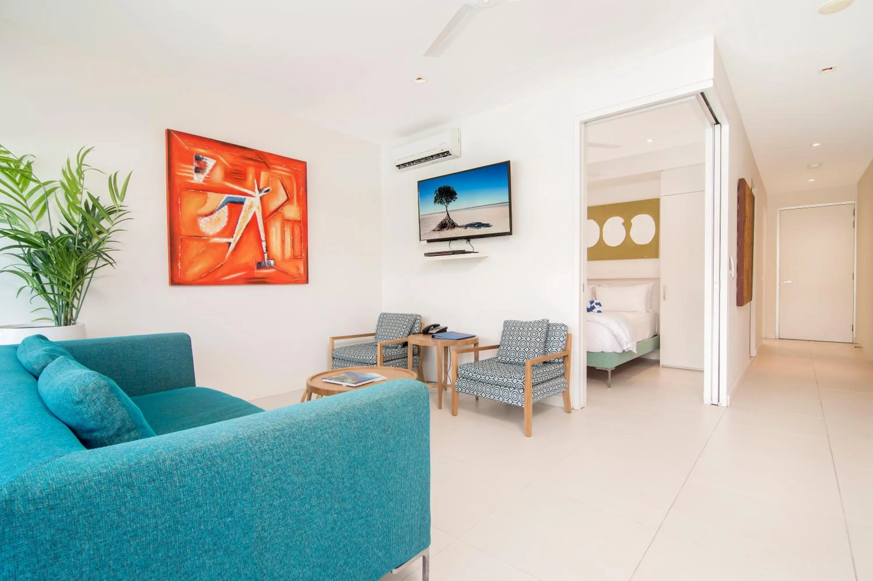 Living room in Pool Resort Port Douglas