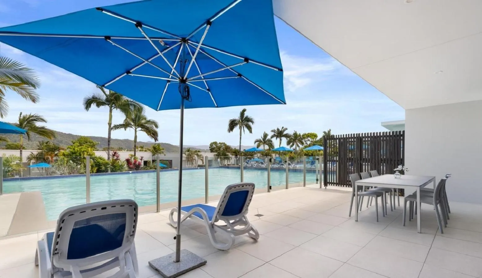 Patio in Pool Resort Port Douglas