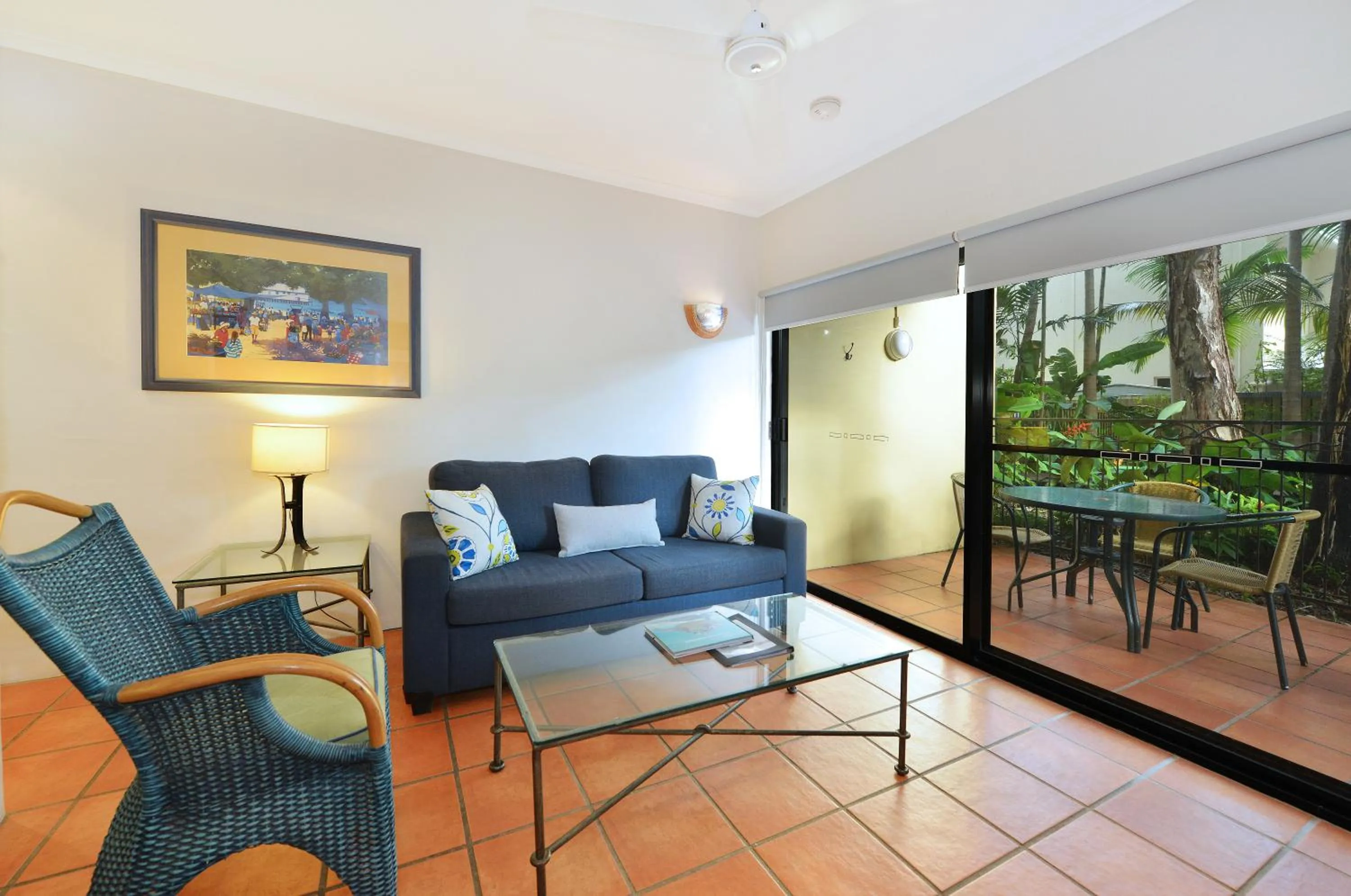 Living room in Reef Club Resort