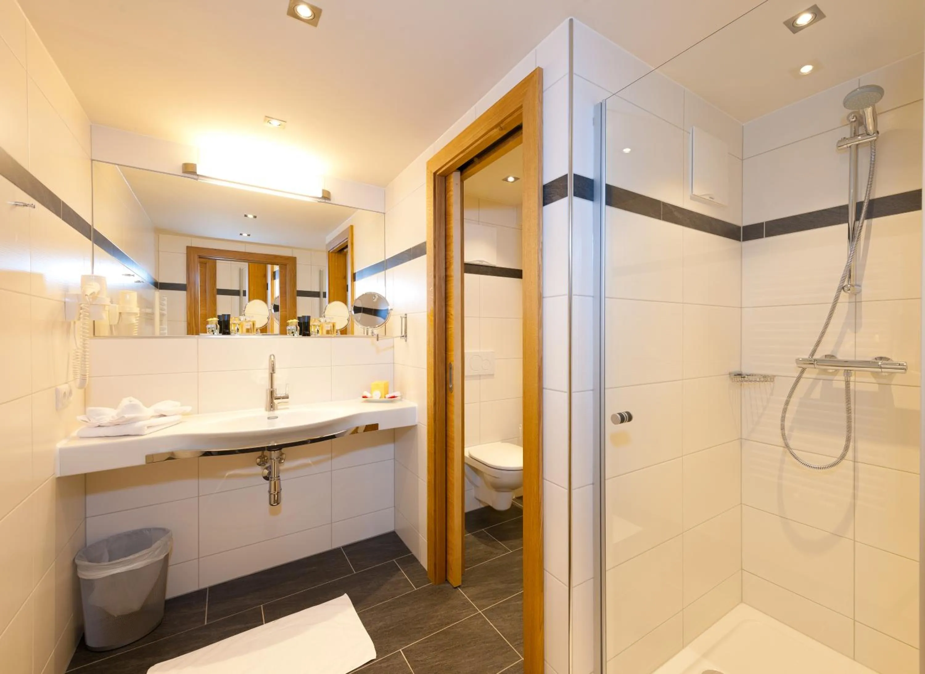 Bathroom in Hotel Schiederhof