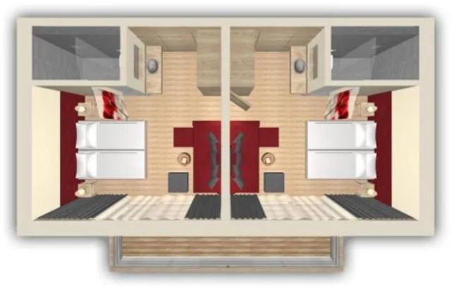 Floor plan in Hotel Schiederhof