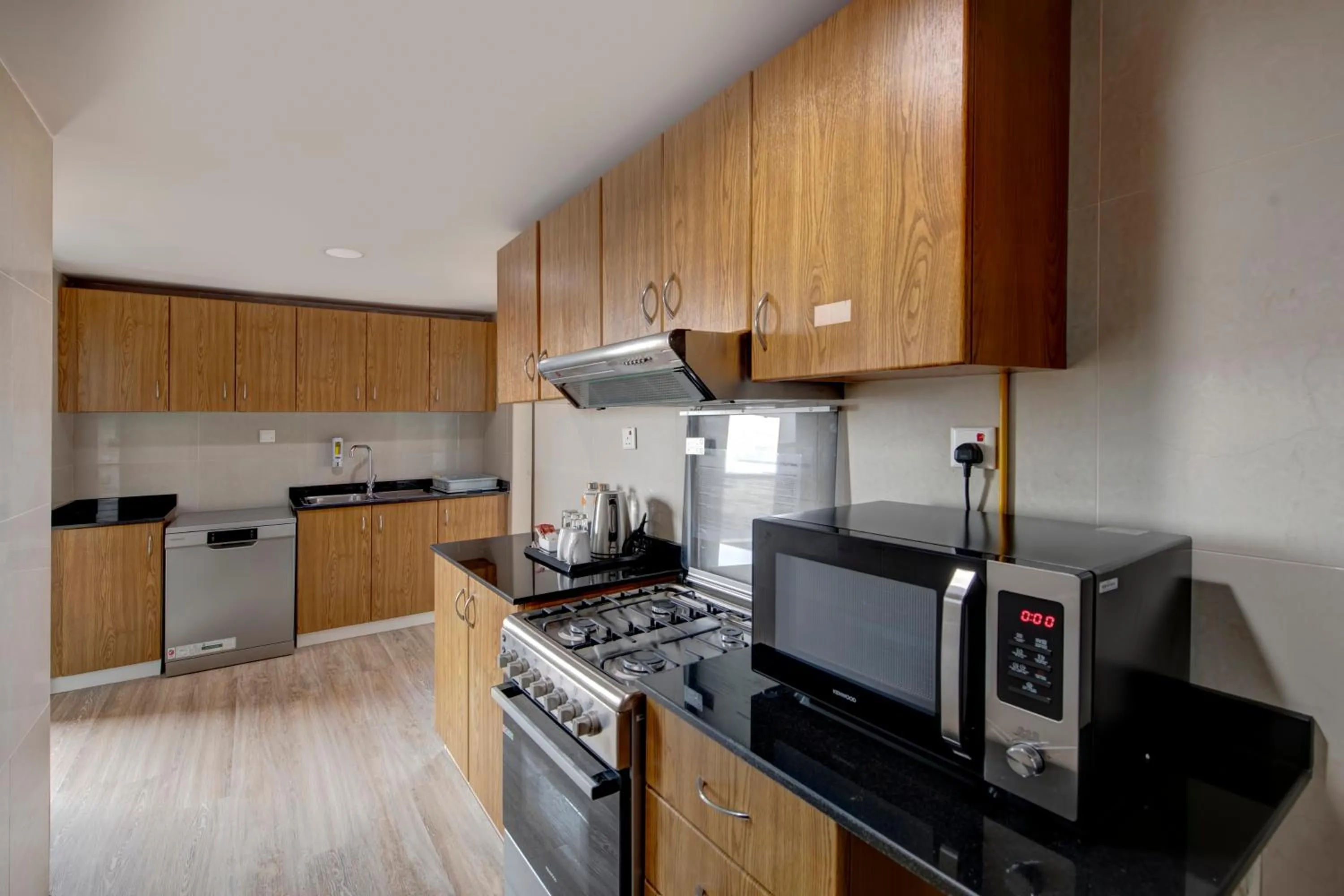 kitchen in Two Seasons Hotel & Apartments