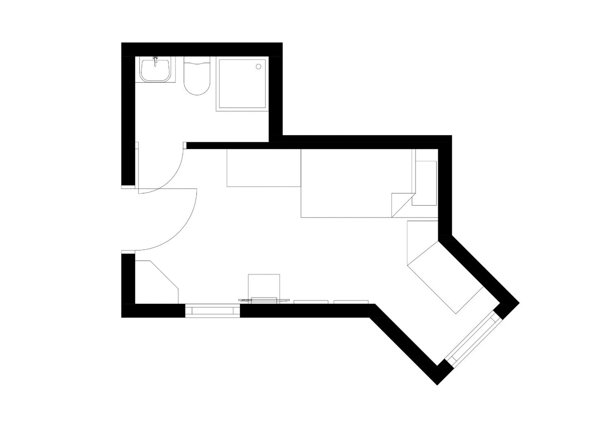 Floor plan in Villa Fantasia Budget Boutique Hotel