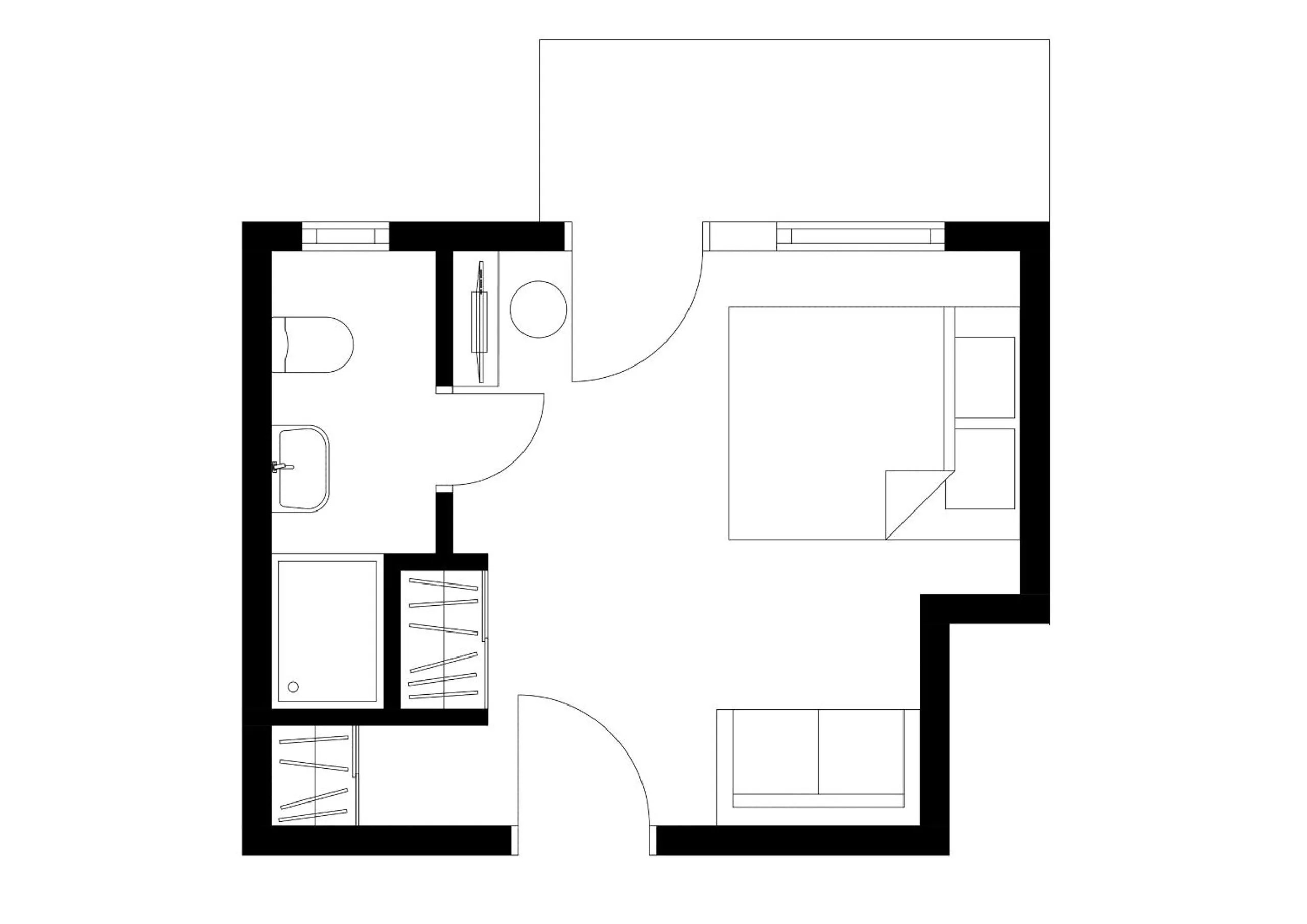Floor plan in Villa Fantasia Budget Boutique Hotel
