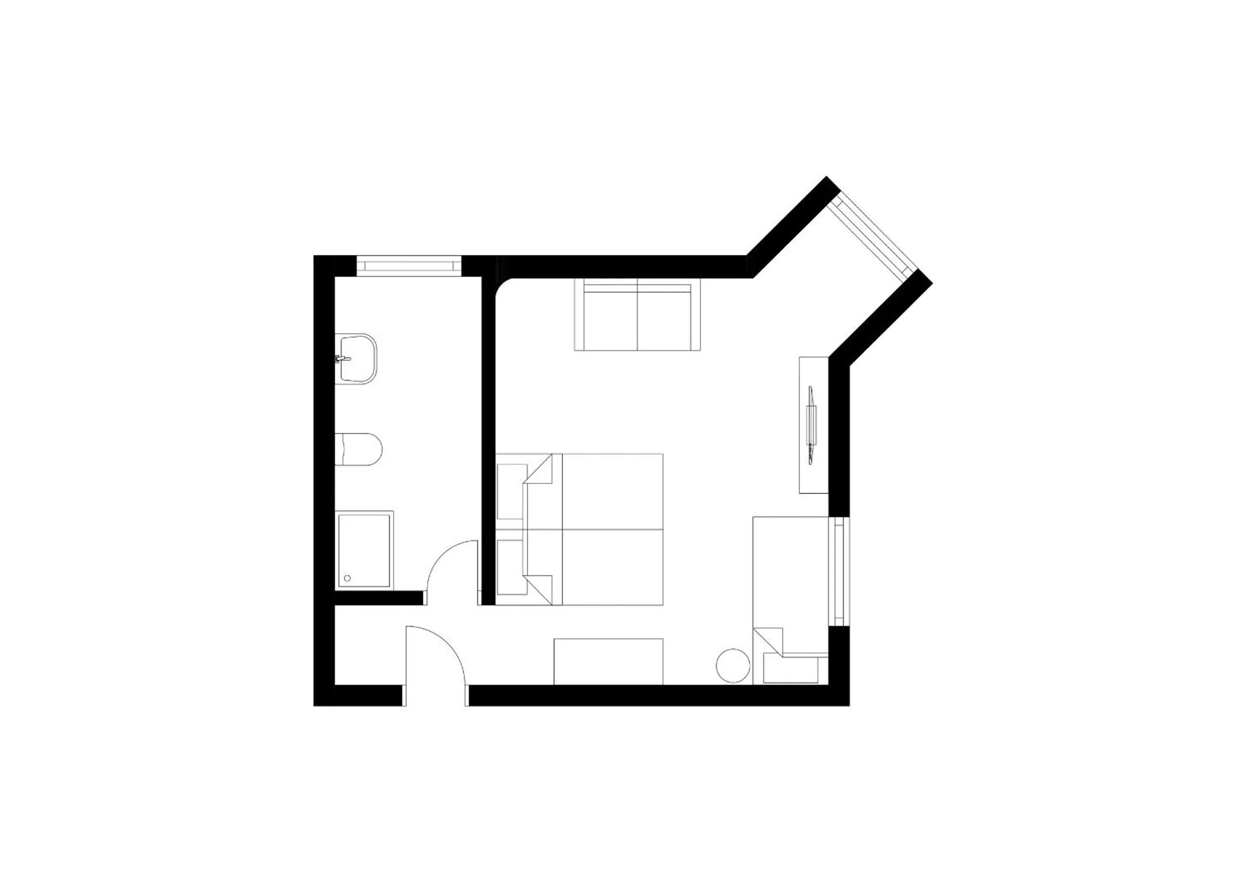 Floor plan in Villa Fantasia Budget Boutique Hotel