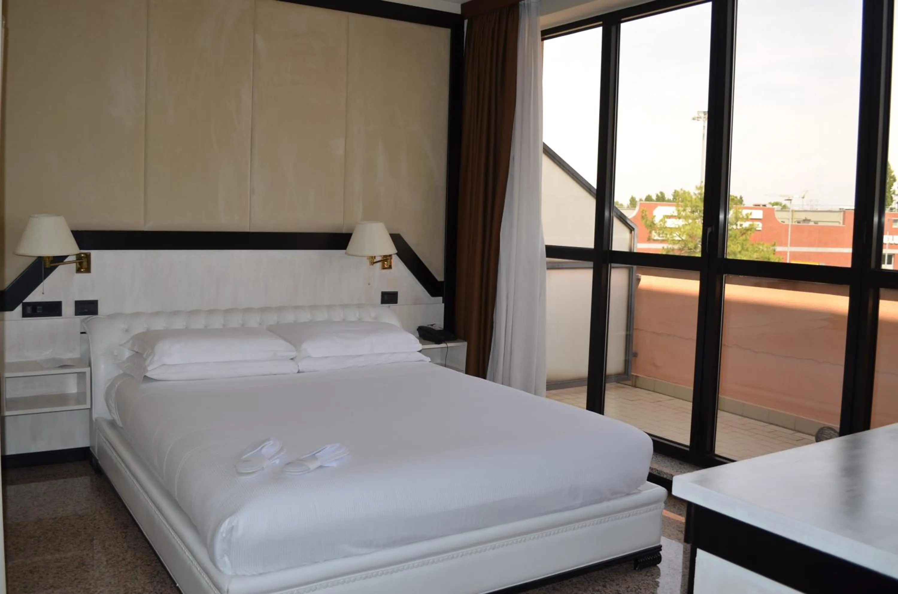 Bed in Hotel Diamante