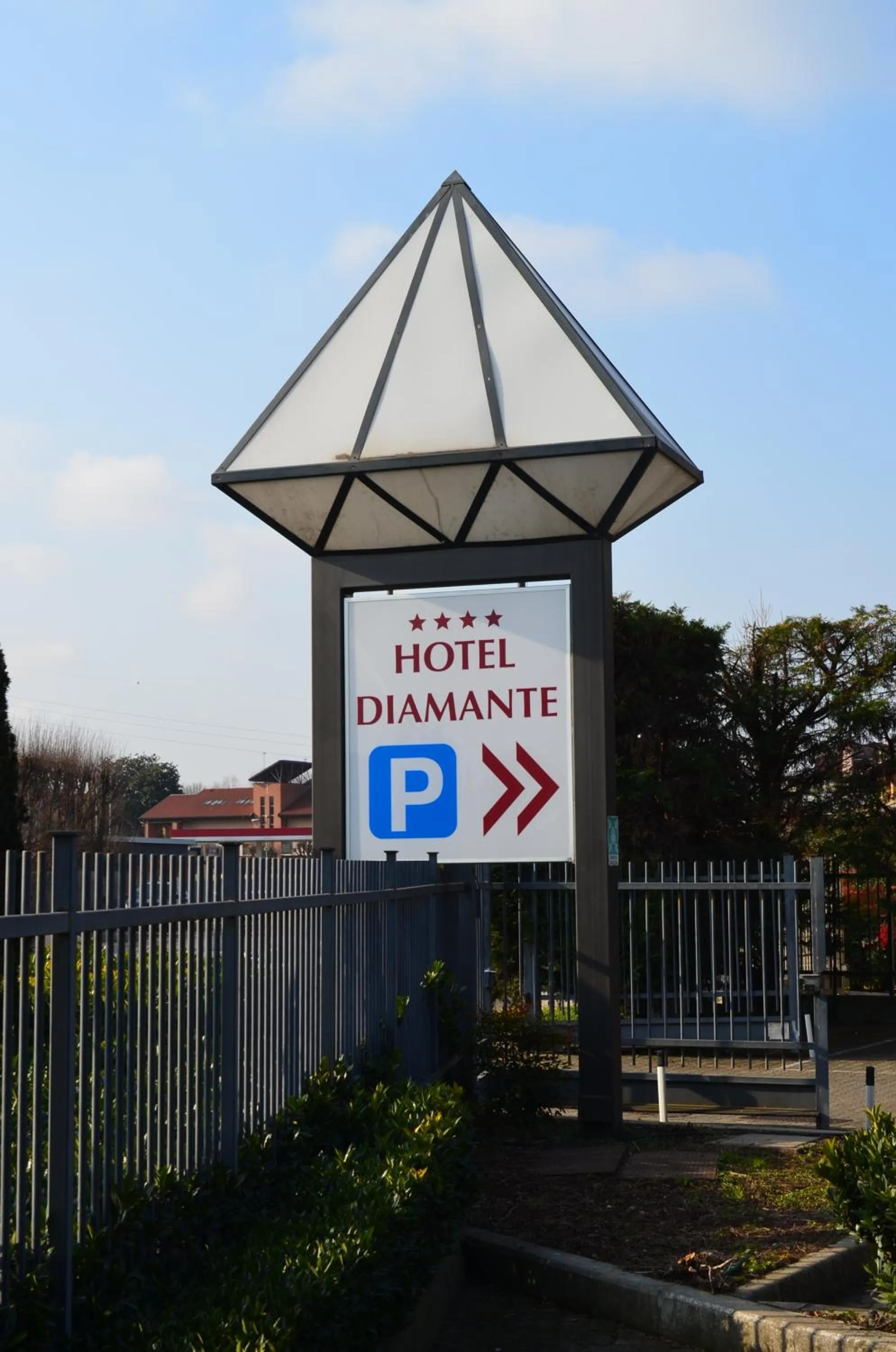 Property building in Hotel Diamante