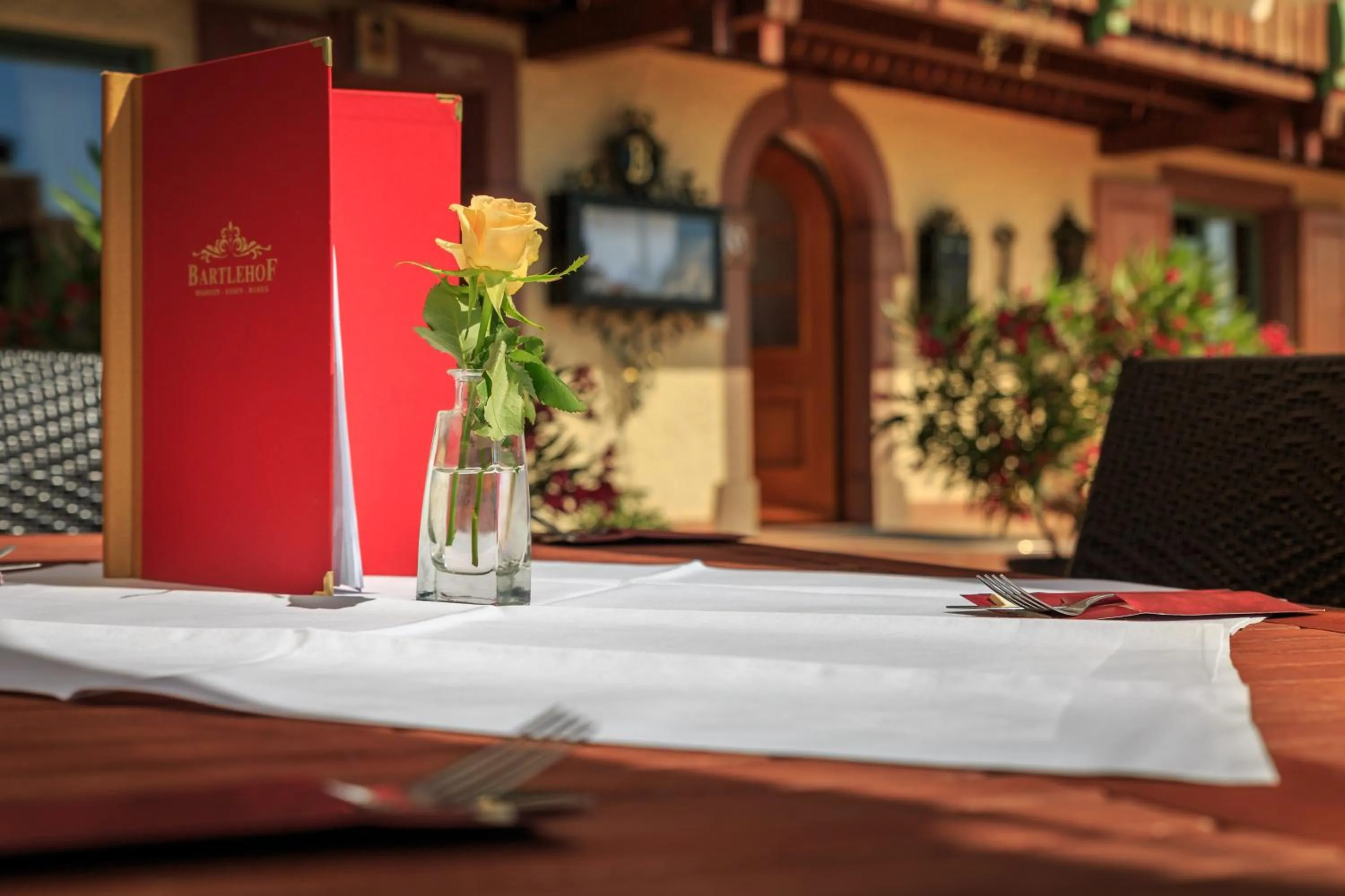 Balcony/Terrace in Landhotel Bartlehof