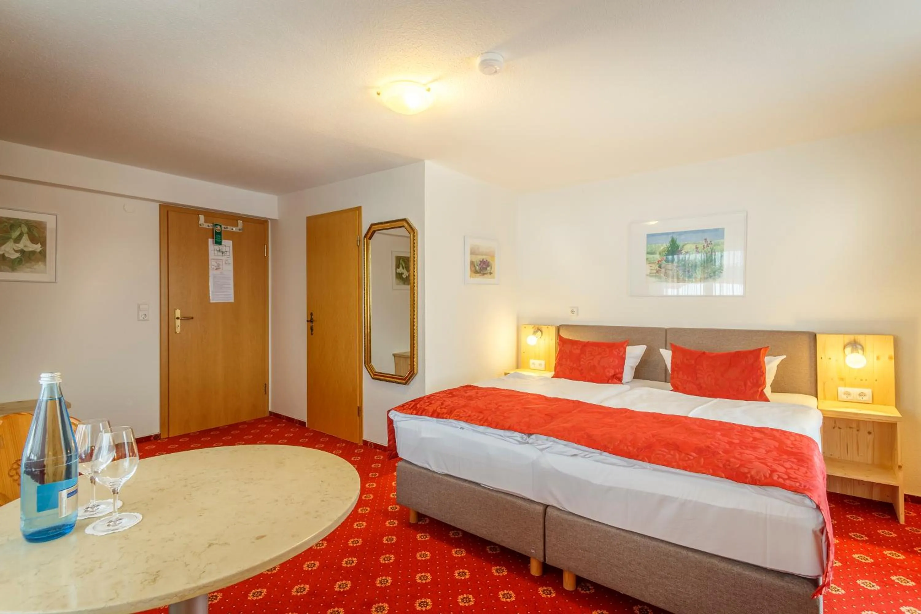 Photo of the whole room, Bed in Landhotel Bartlehof