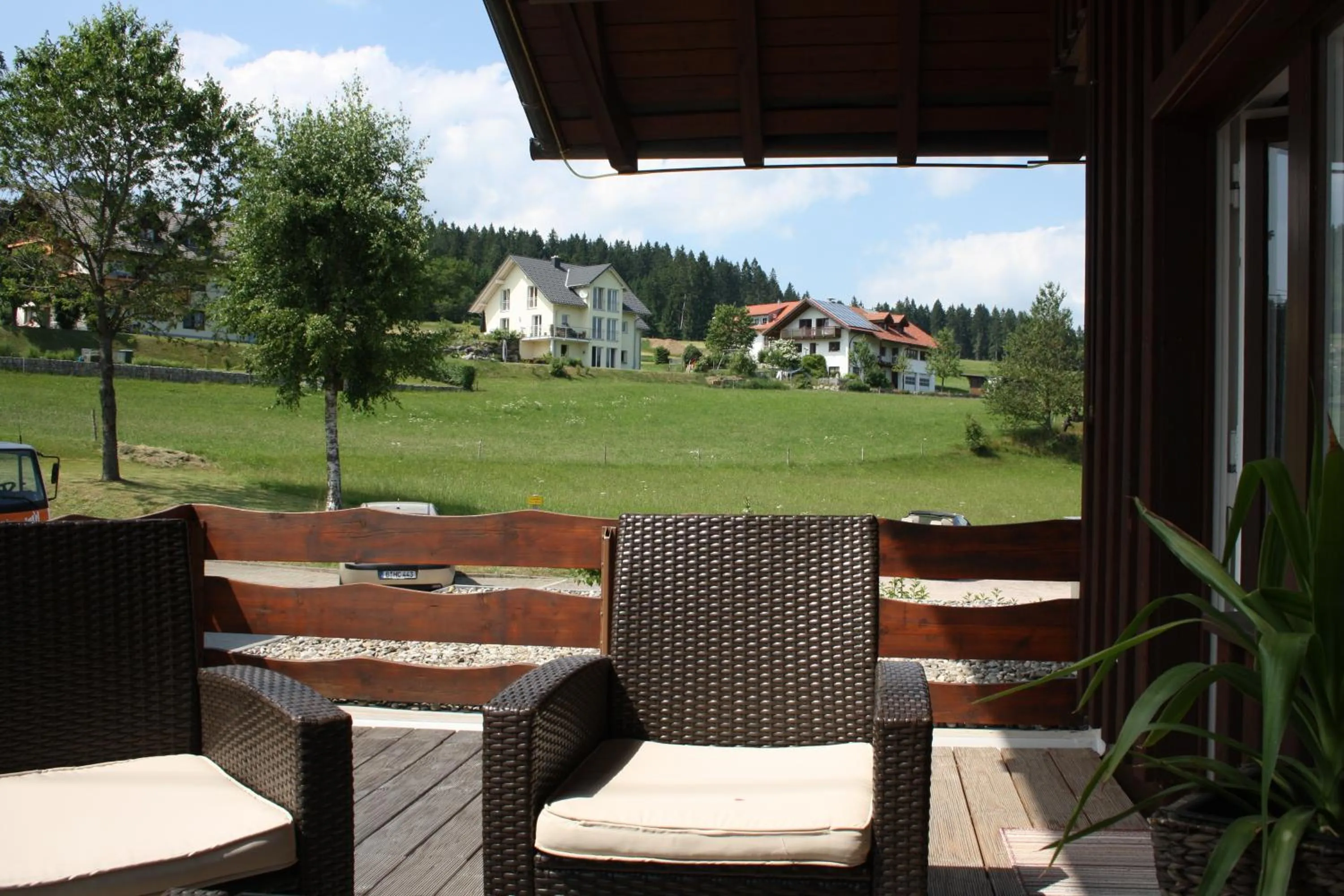 Garden in Landhotel Bartlehof