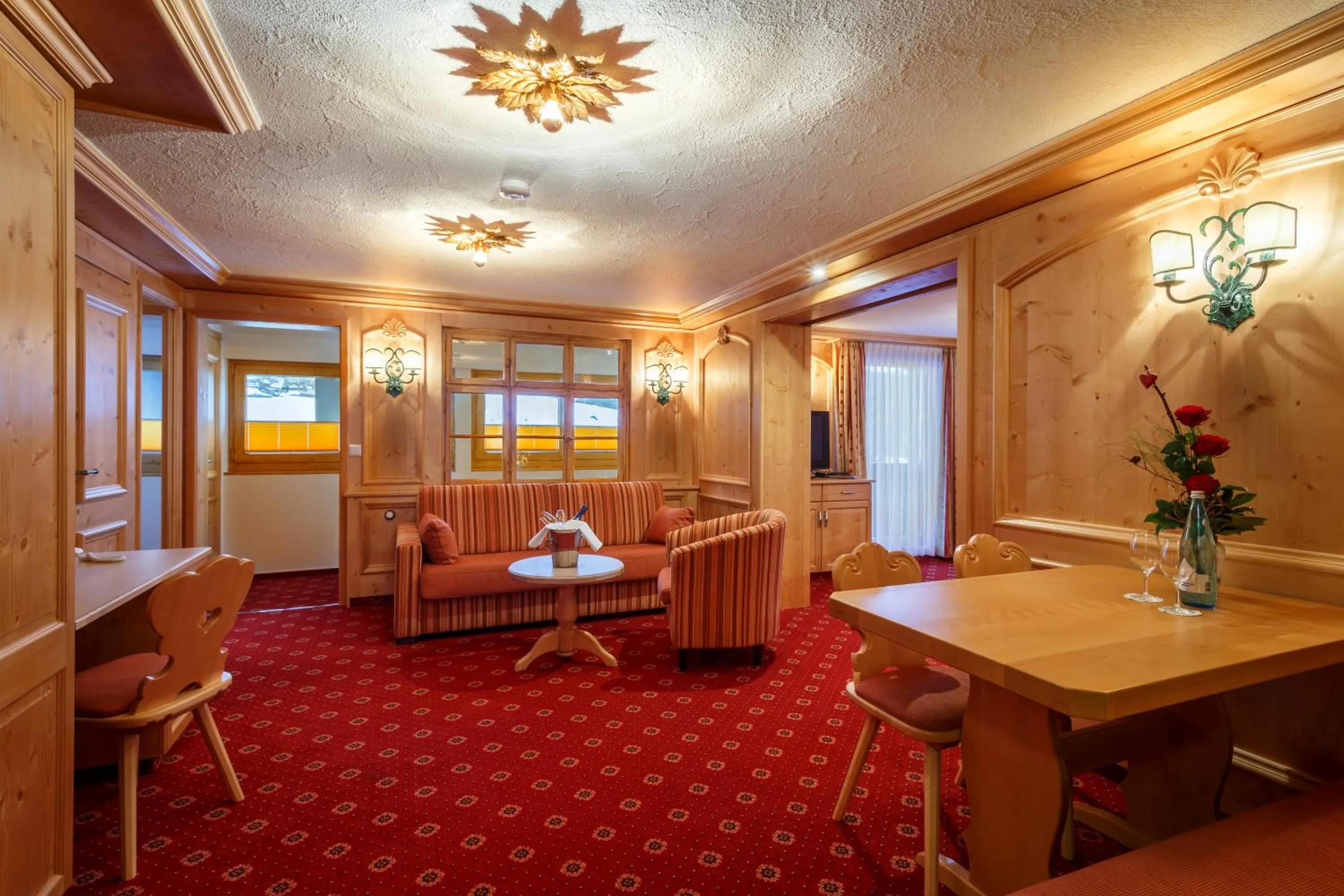 Living room in Landhotel Bartlehof