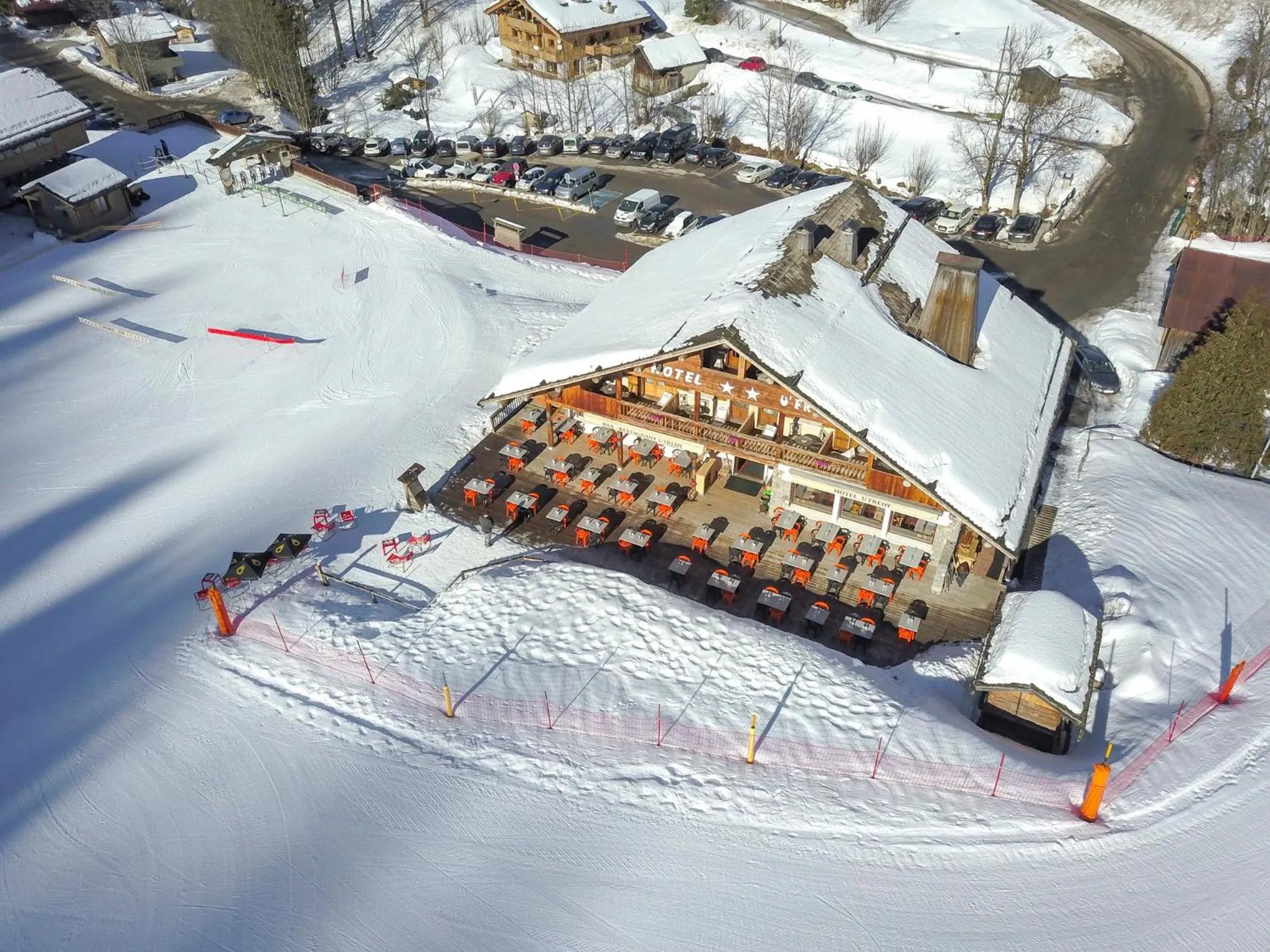 Bird's eye view in Hôtel Restaurant U'Fredy