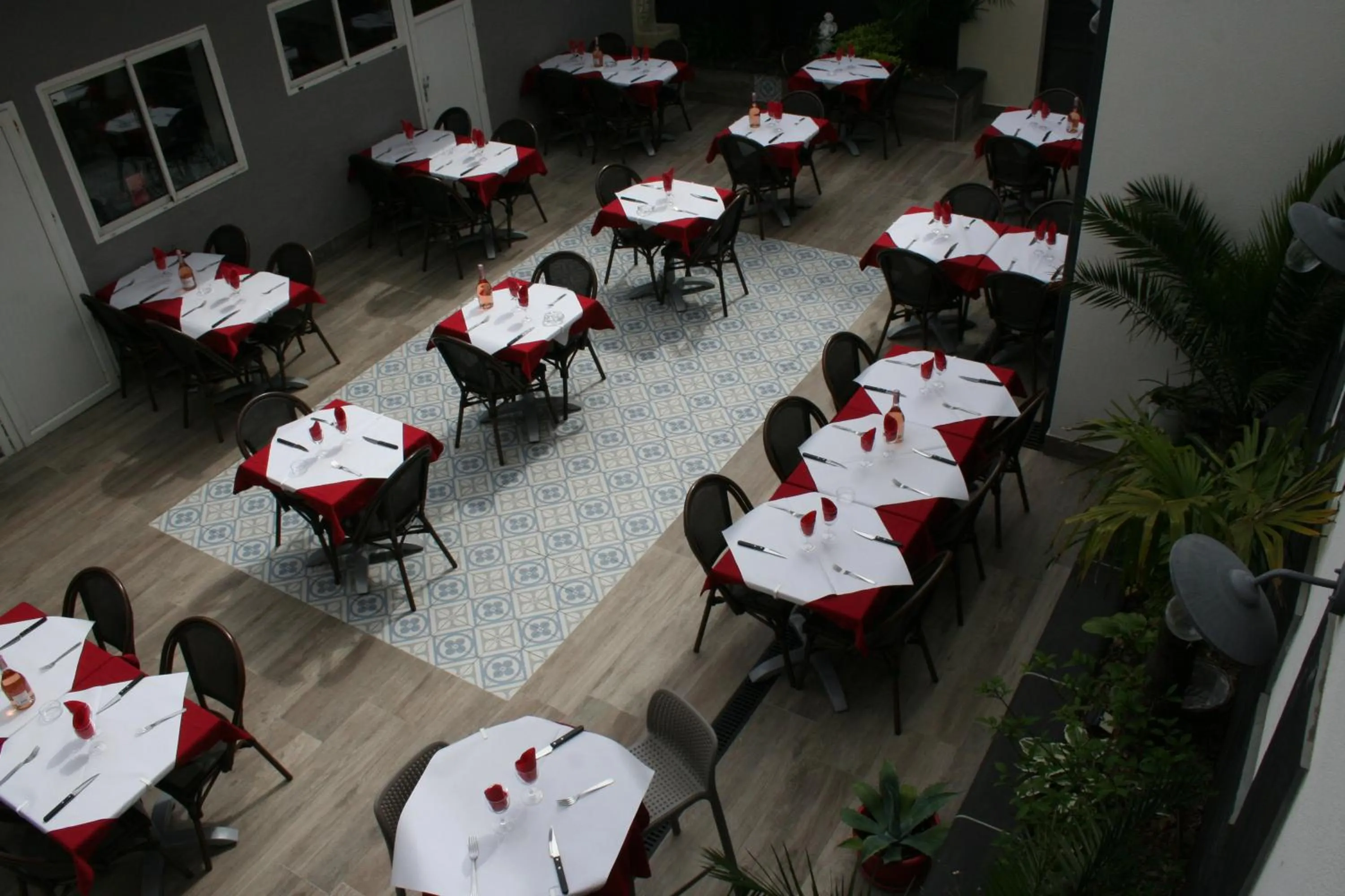 Balcony/Terrace in Hôtel Les Italiens