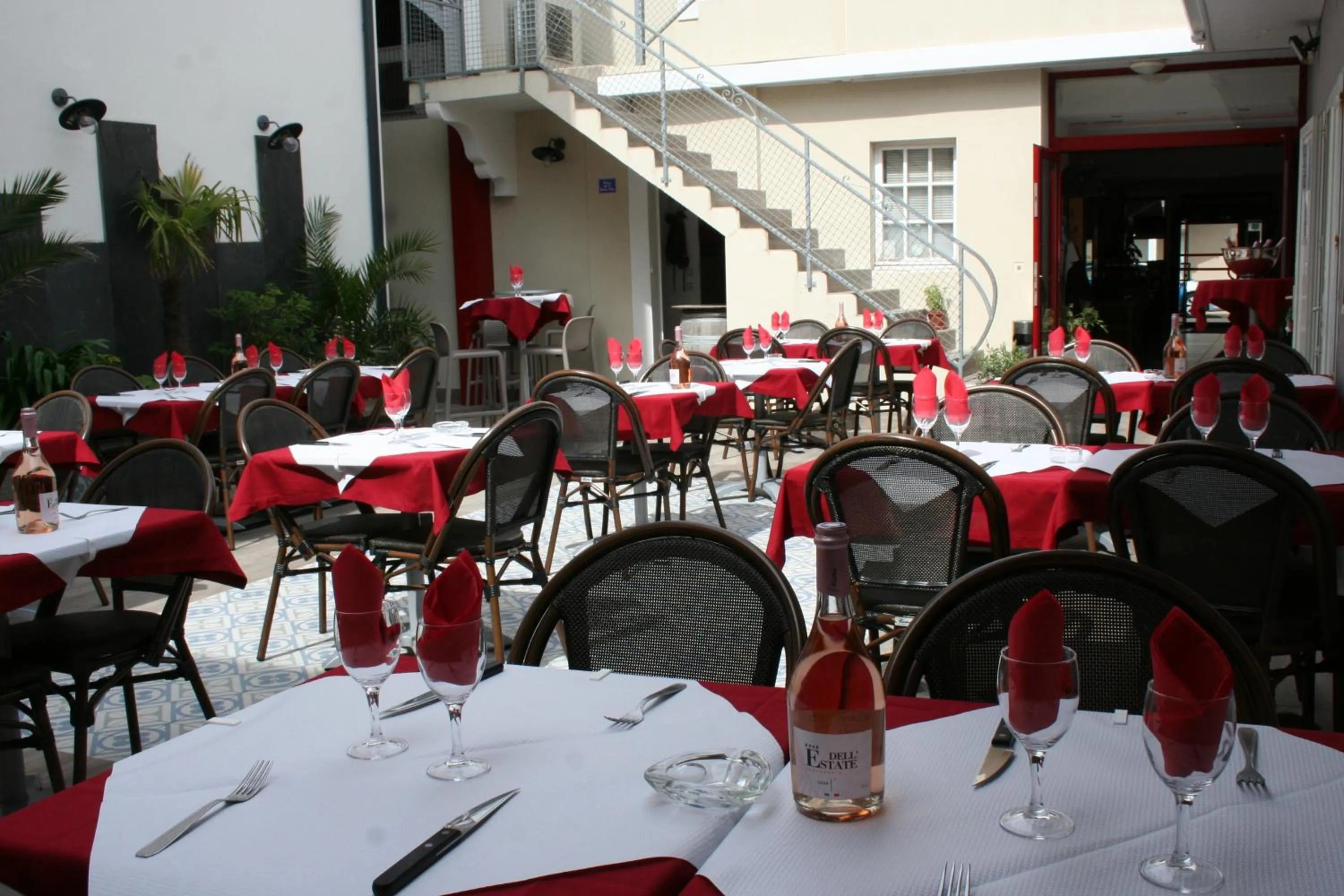 Balcony/Terrace in Hôtel Les Italiens