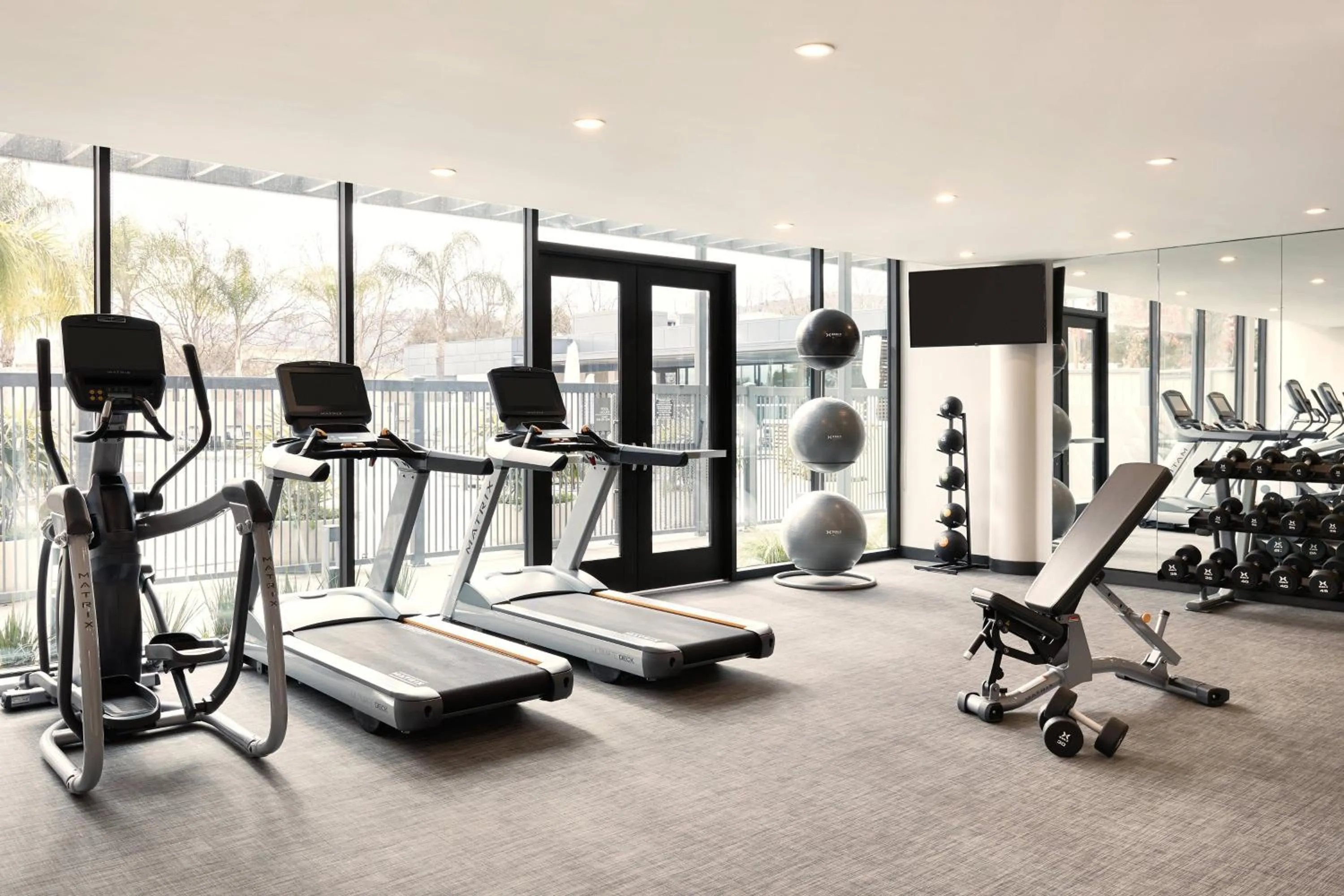 Fitness centre/facilities in AC Hotel by Marriott Pleasanton