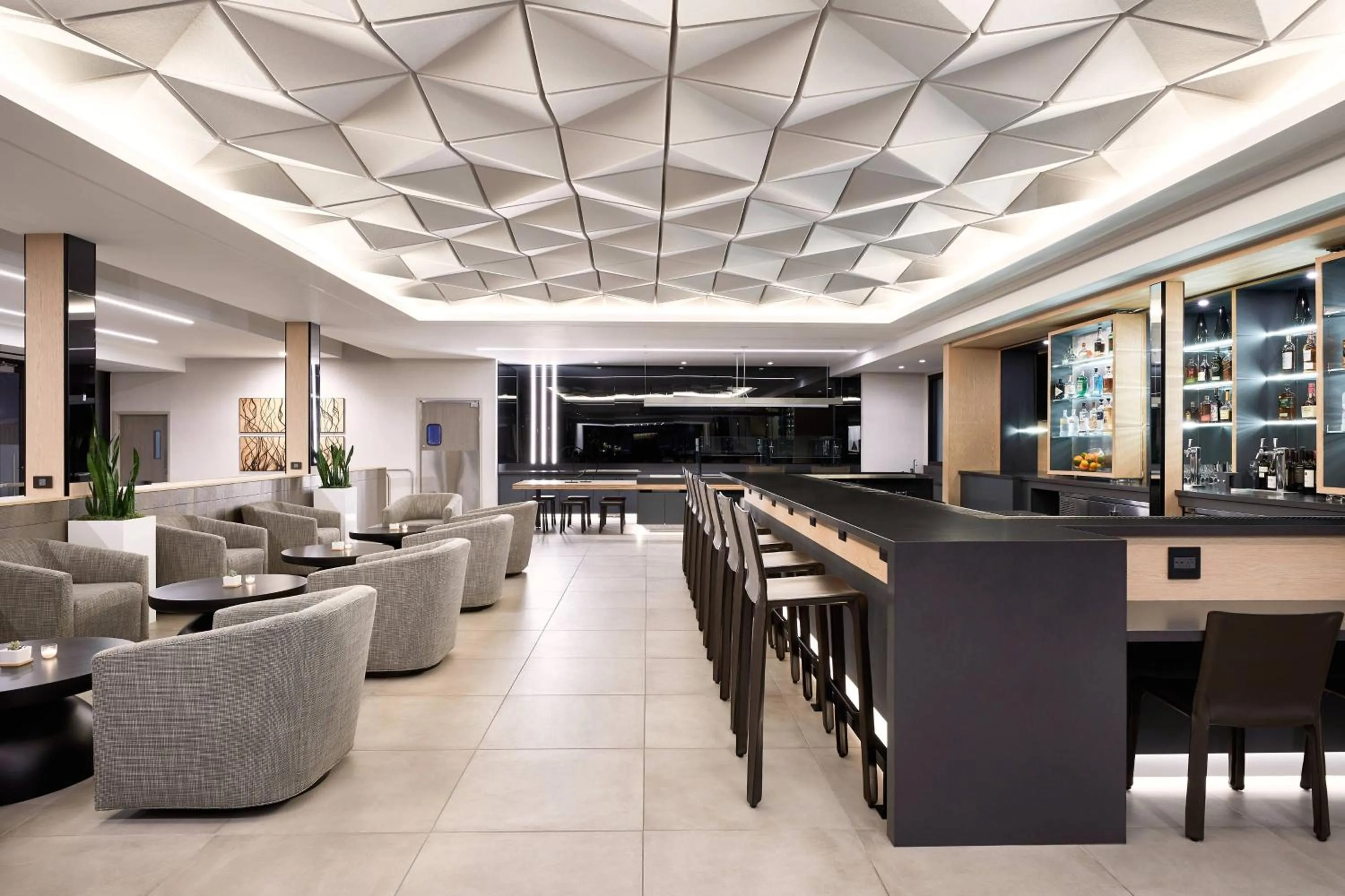 Lounge or bar in AC Hotel by Marriott Pleasanton