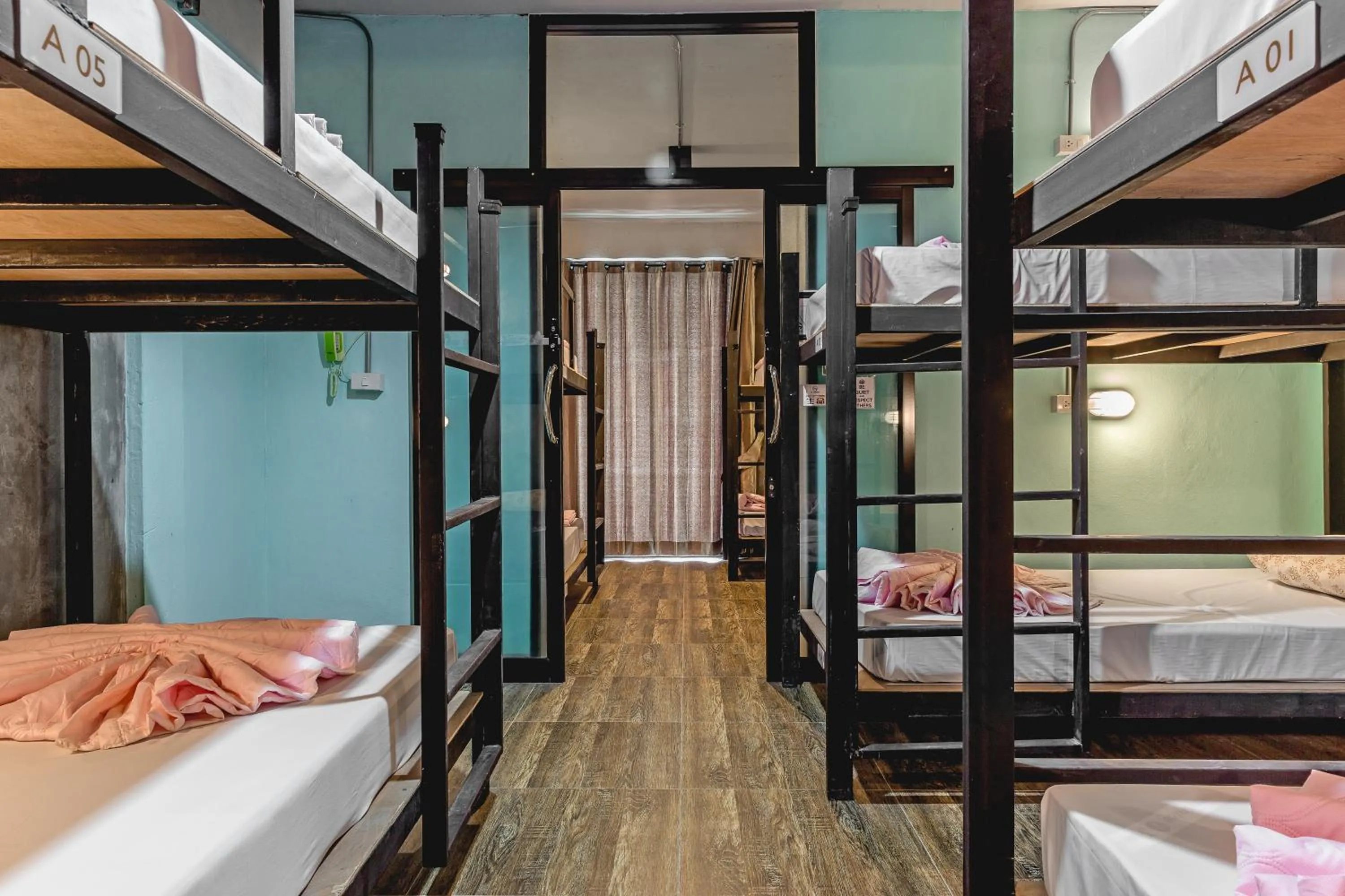 Bed in The Guest Hotel Krabi