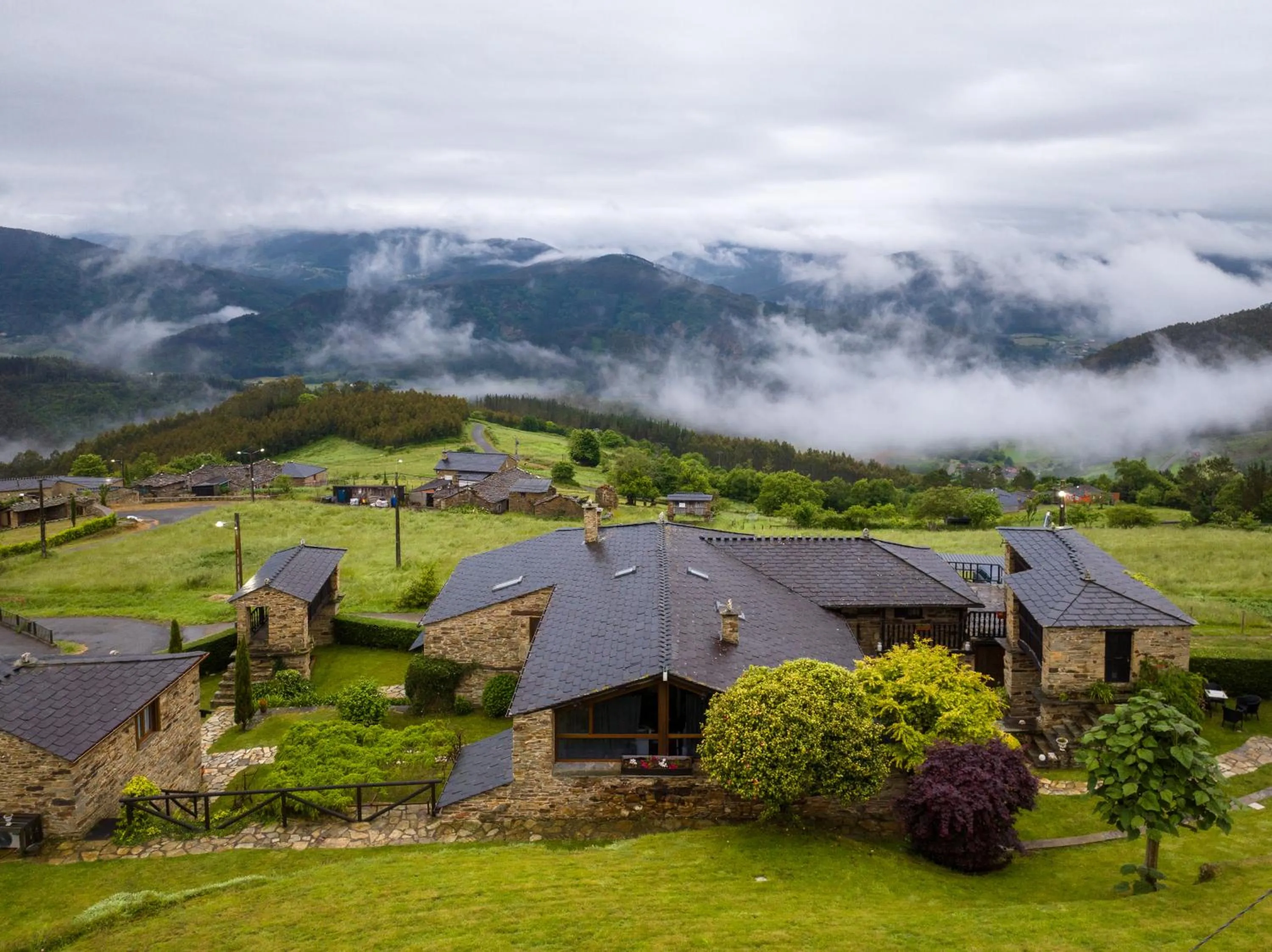 View (from property/room) in Complejo Rural Lar de Vies