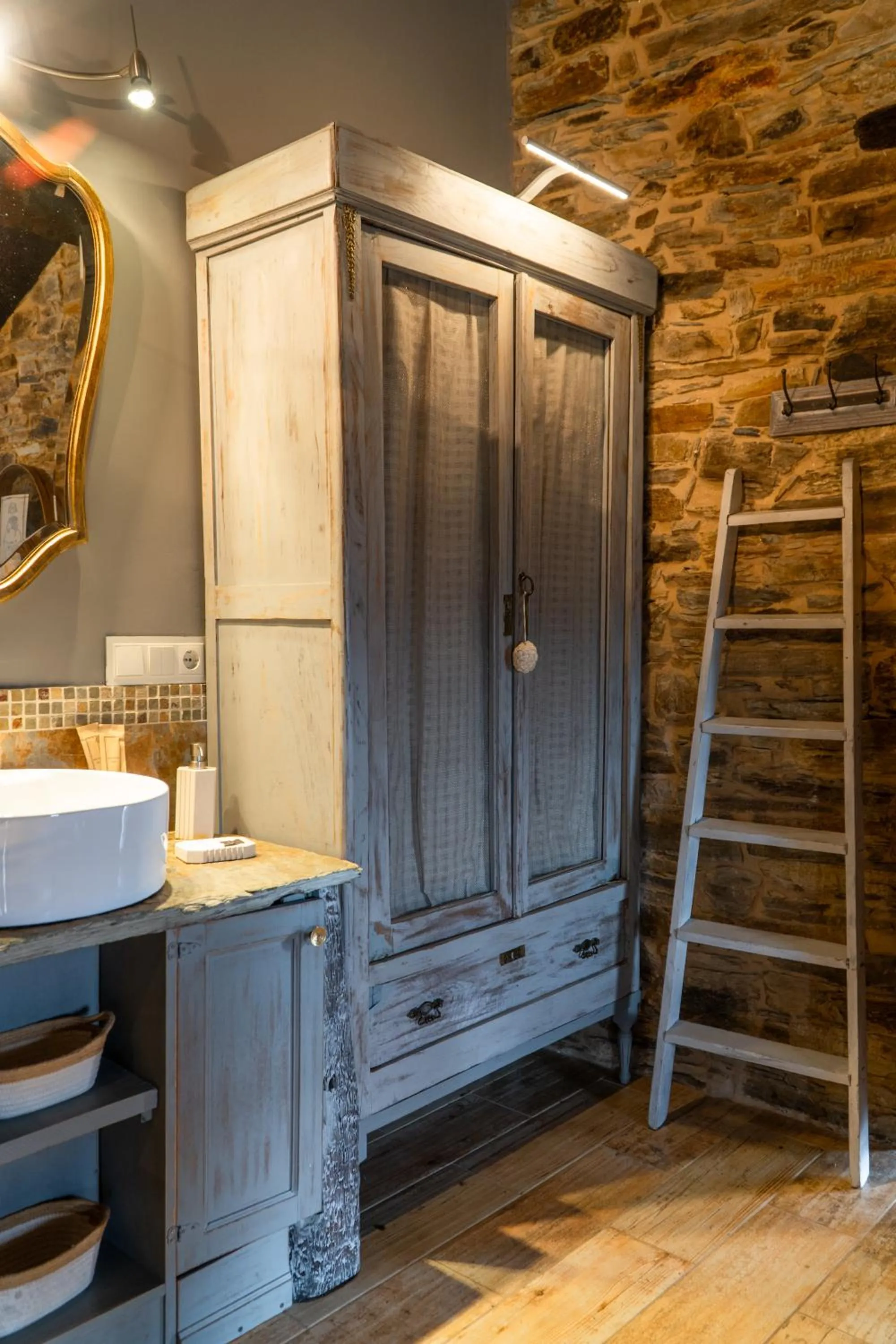 Bathroom in Complejo Rural Lar de Vies