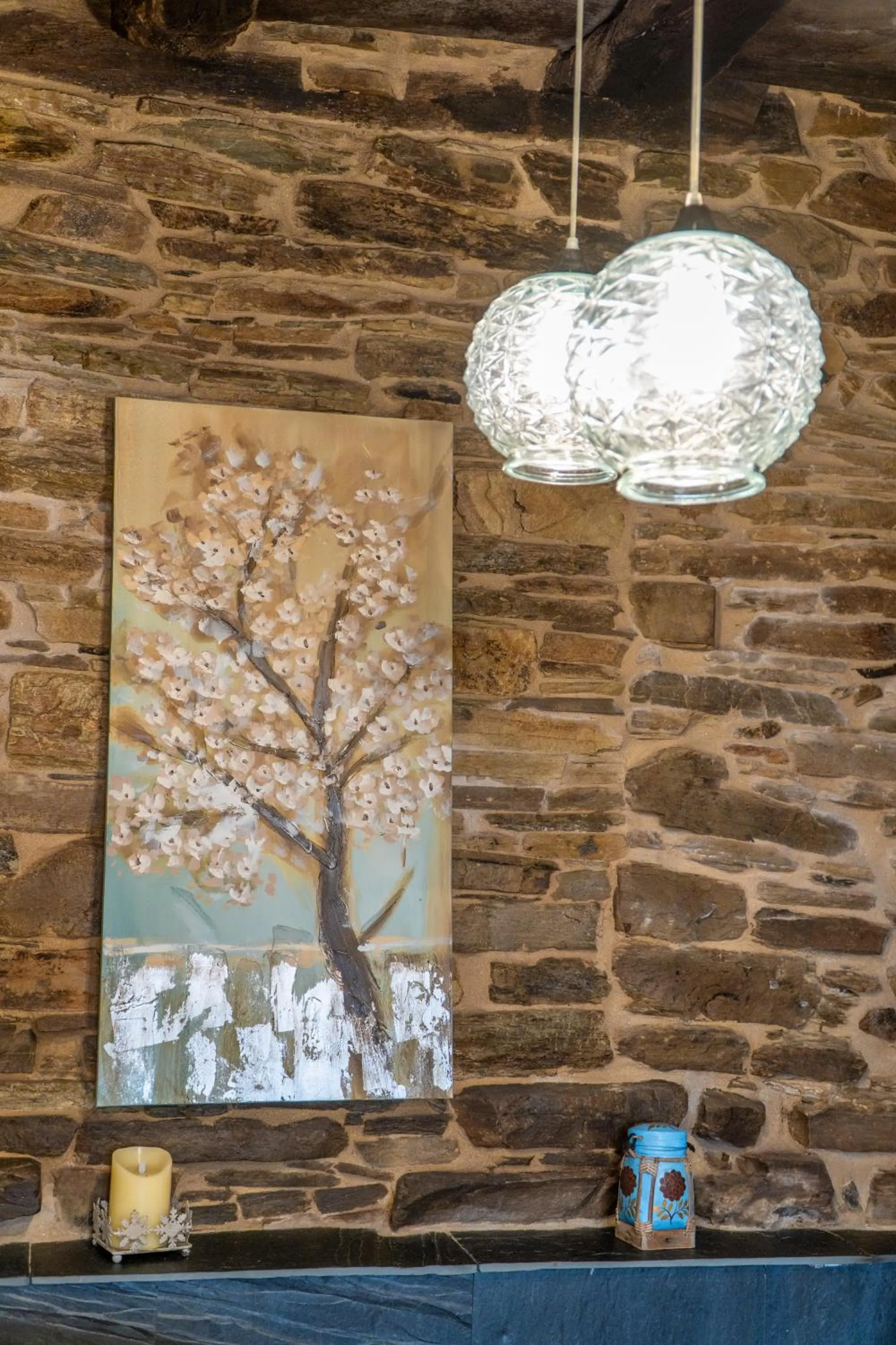 Decorative detail in Complejo Rural Lar de Vies