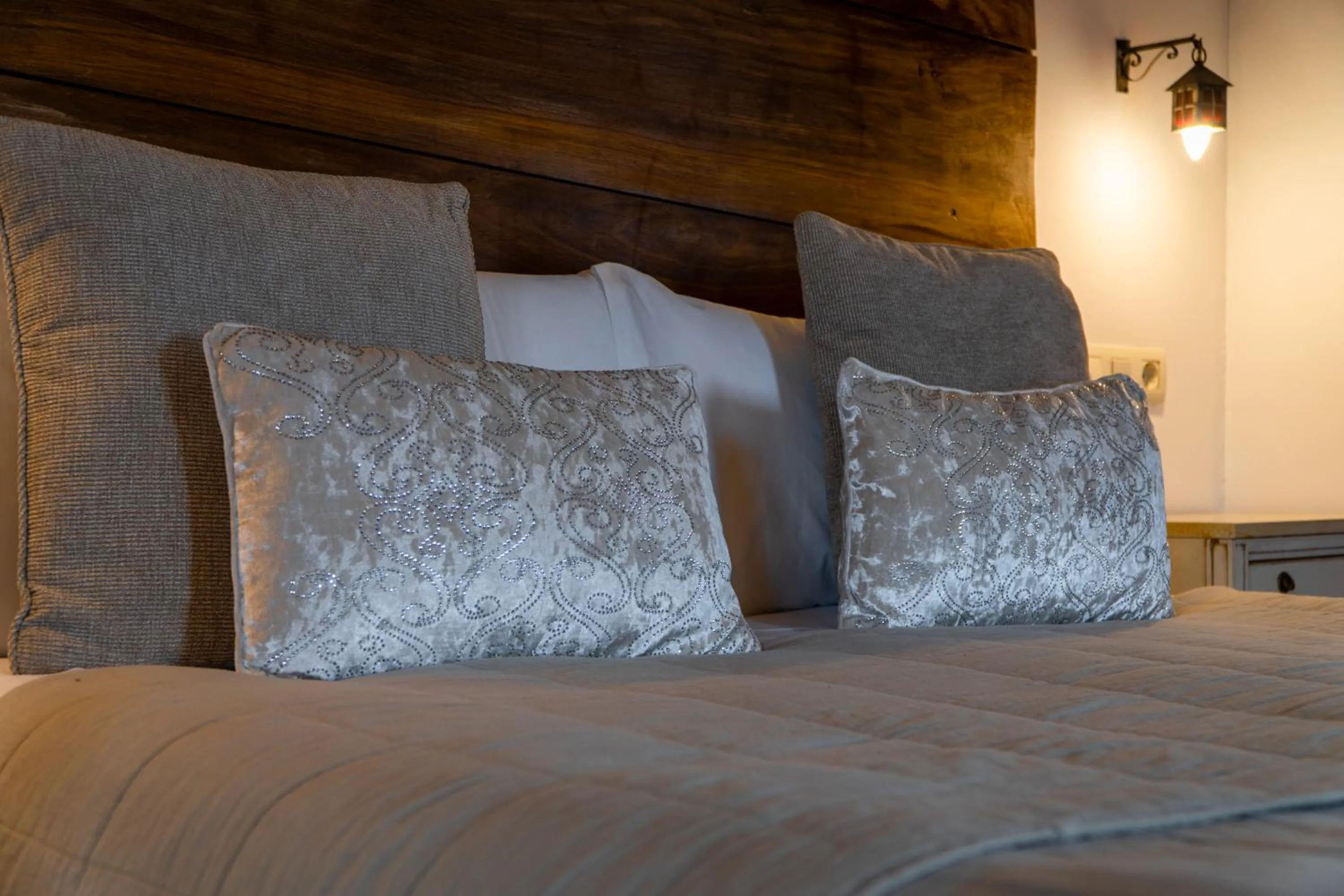 Bed in Complejo Rural Lar de Vies