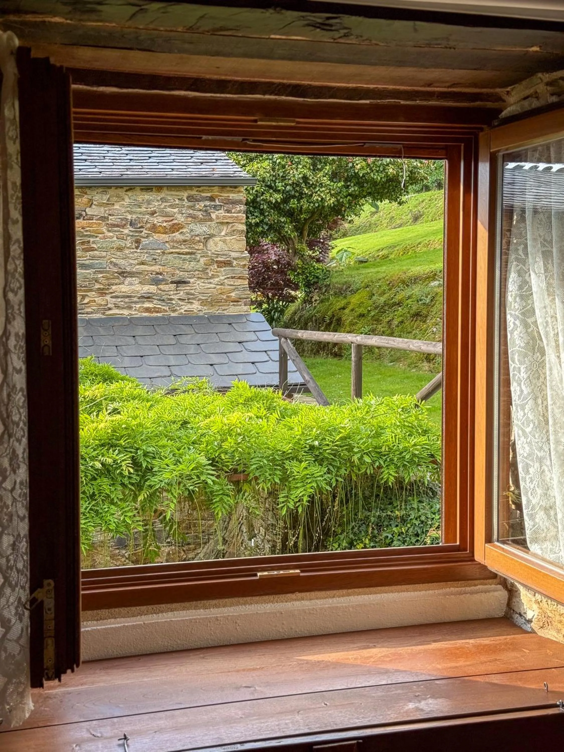 Garden in Complejo Rural Lar de Vies