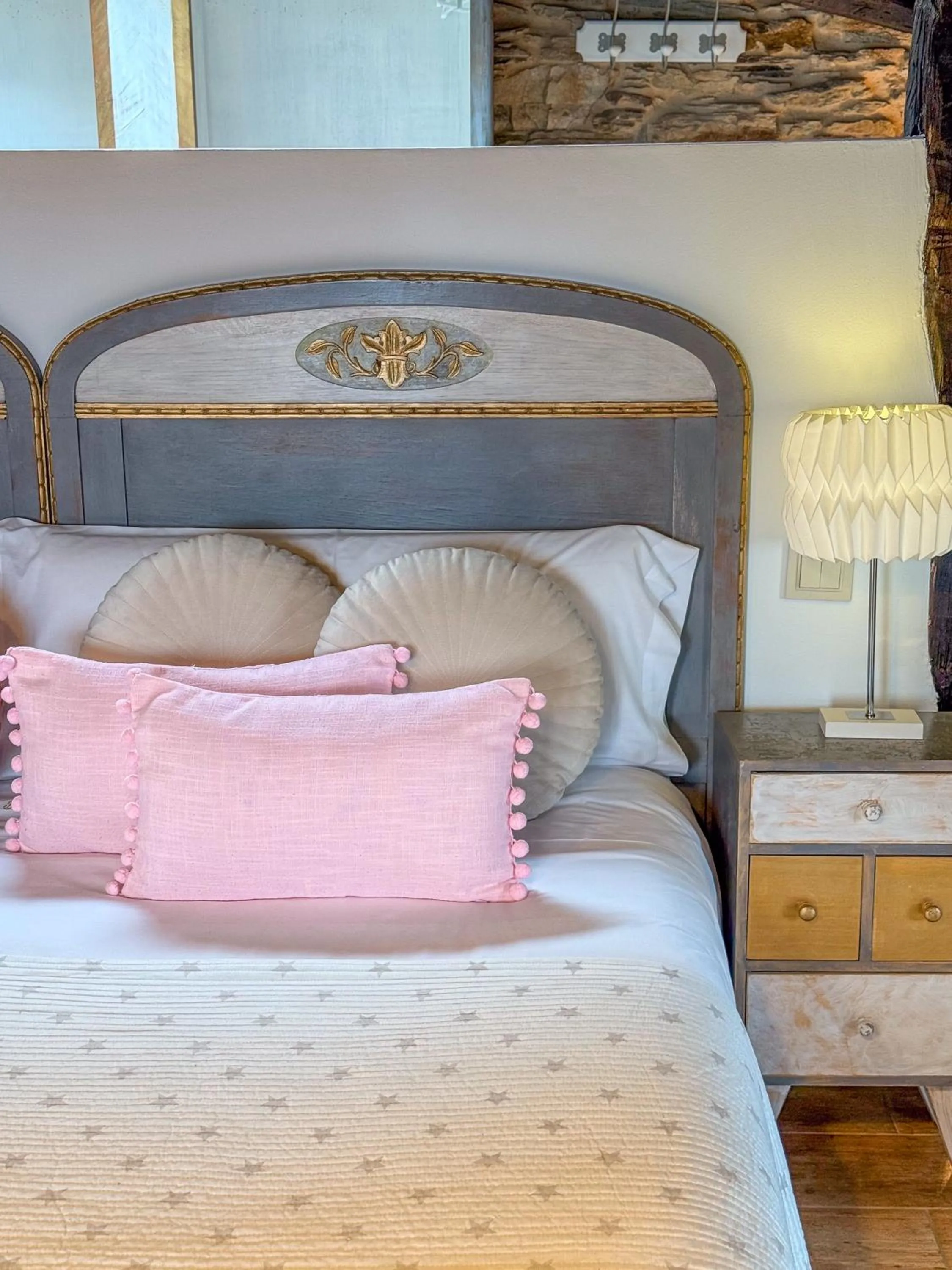 Bed in Complejo Rural Lar de Vies