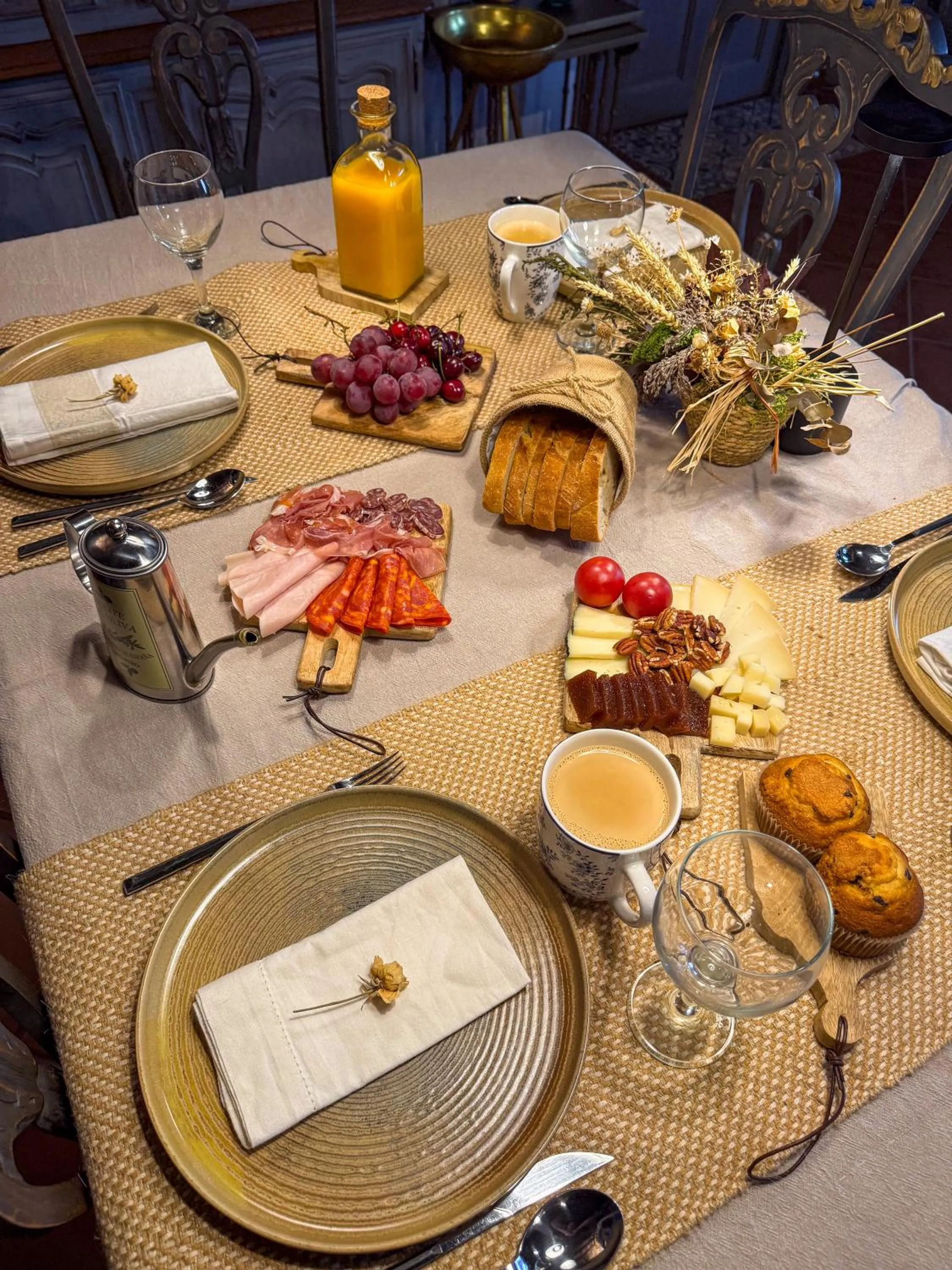 Dining area in Complejo Rural Lar de Vies