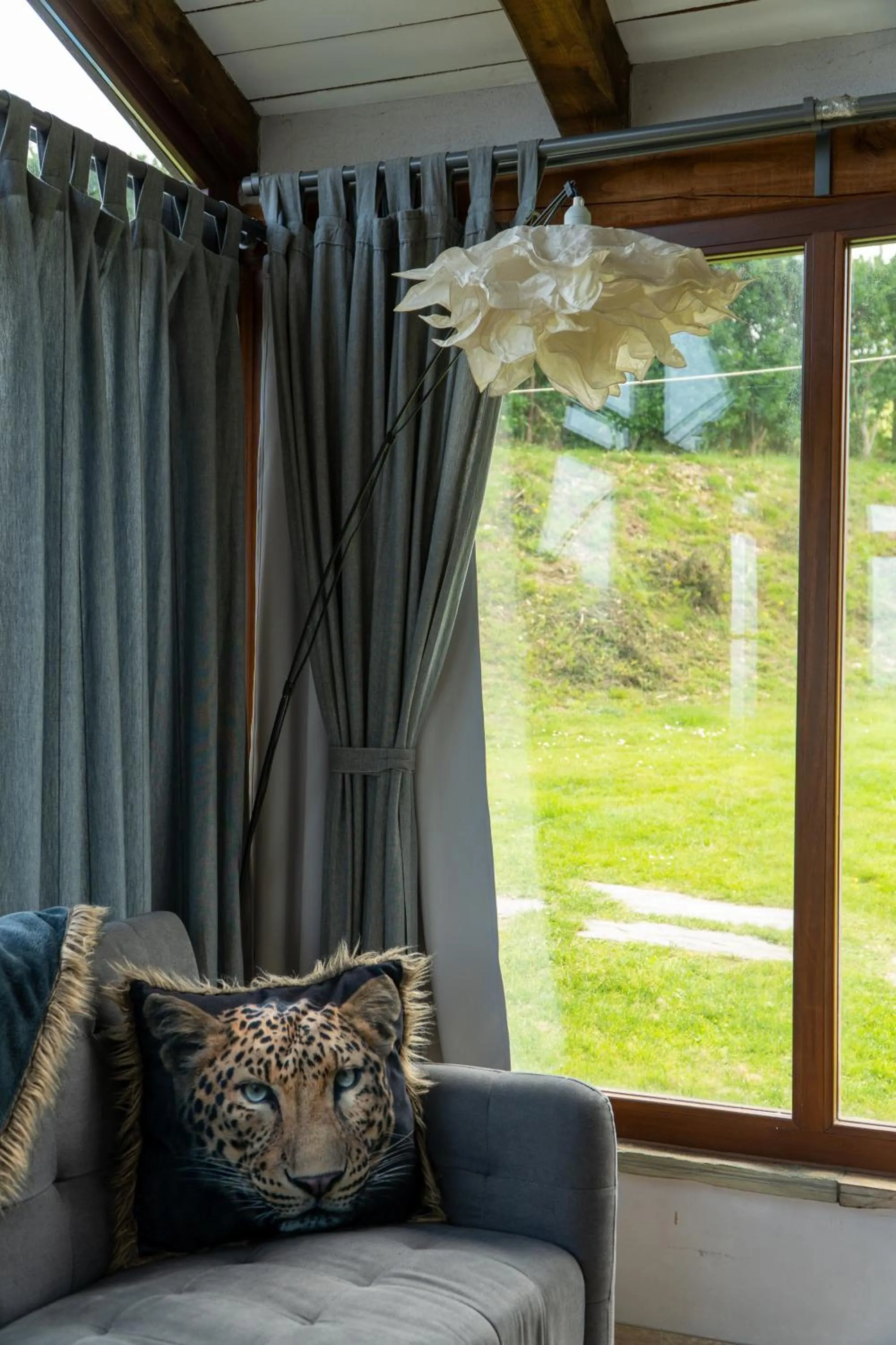 Seating area in Complejo Rural Lar de Vies