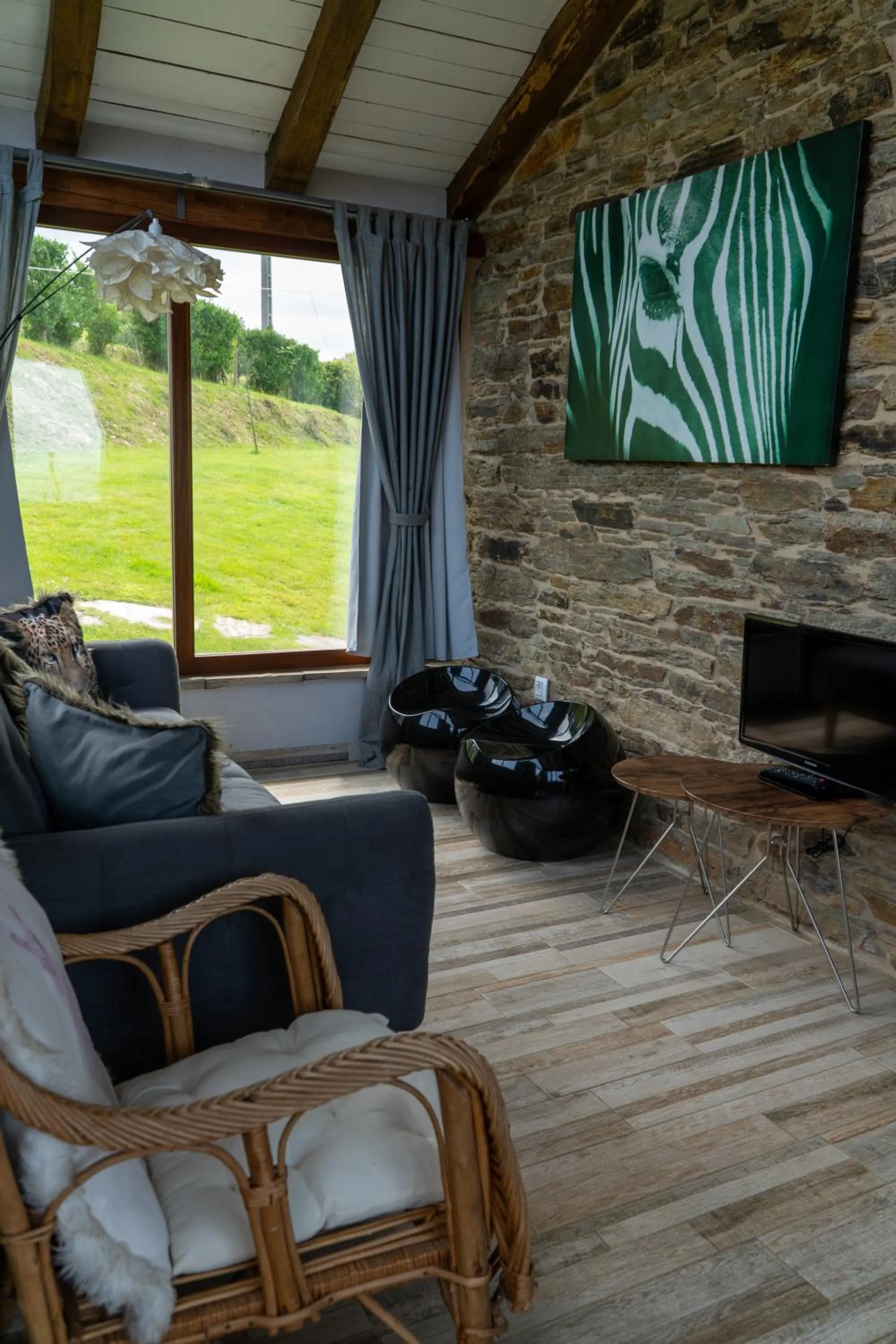 Living room in Complejo Rural Lar de Vies