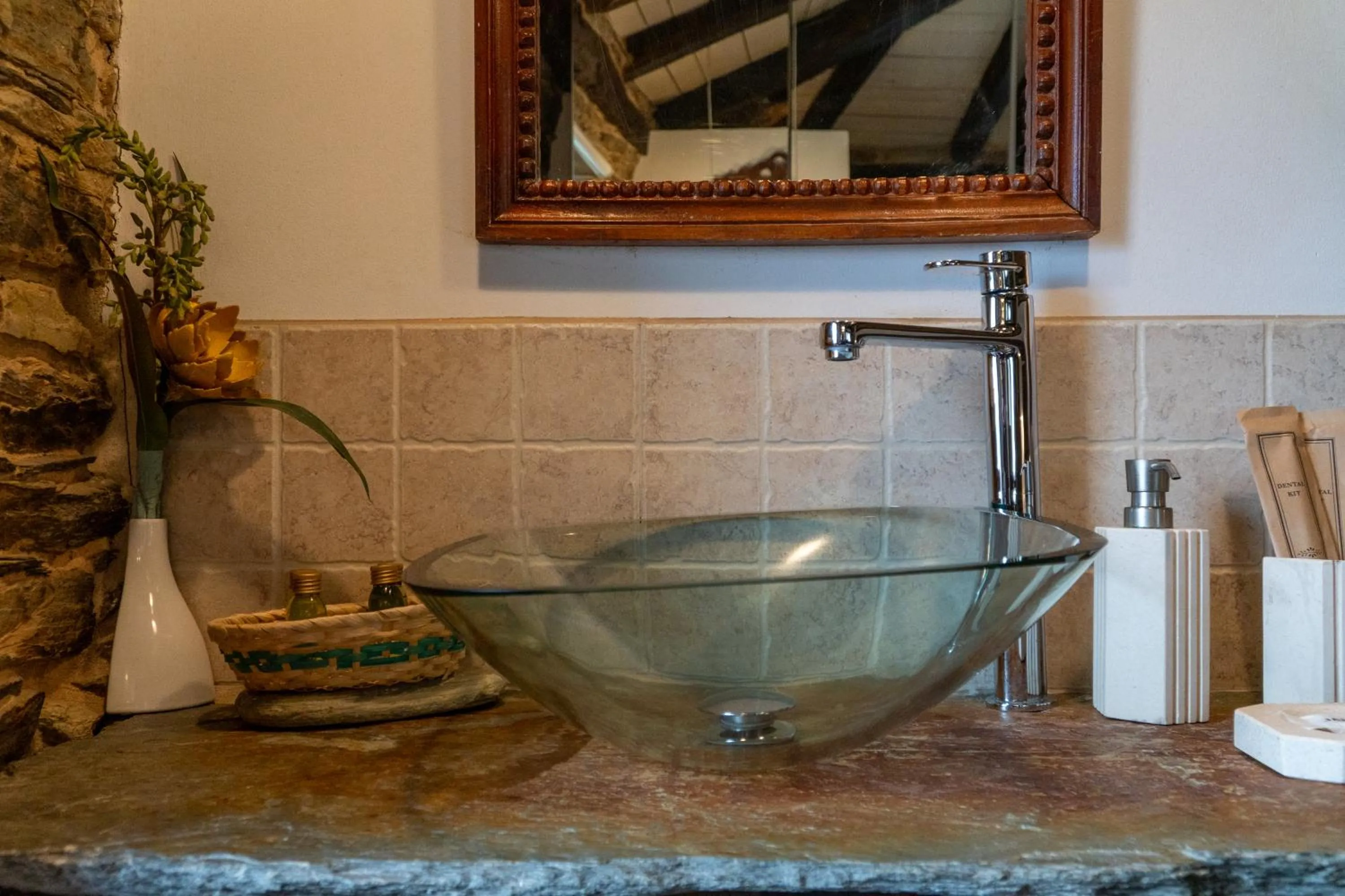 Bathroom in Complejo Rural Lar de Vies