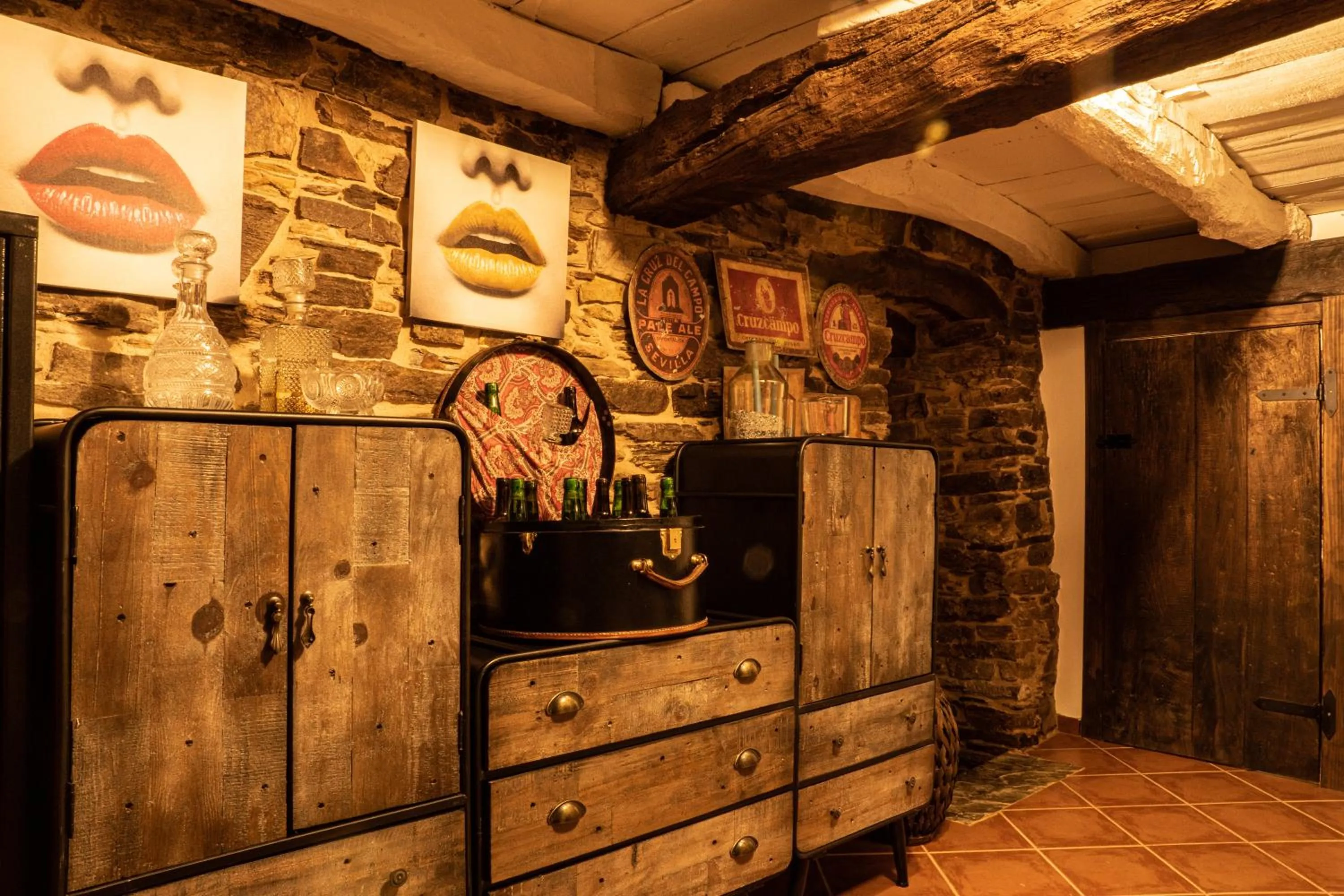 Decorative detail in Complejo Rural Lar de Vies