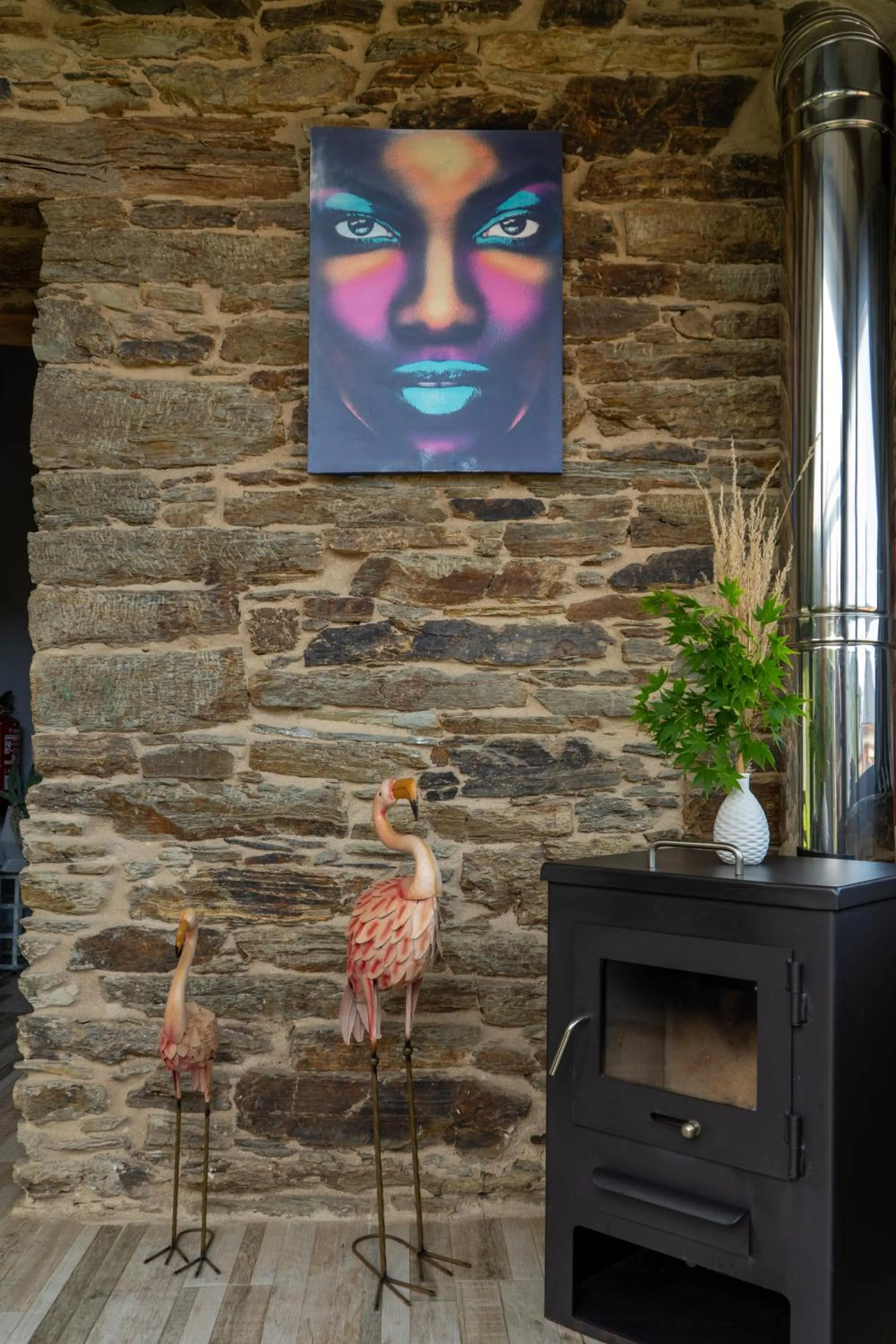 Decorative detail in Complejo Rural Lar de Vies