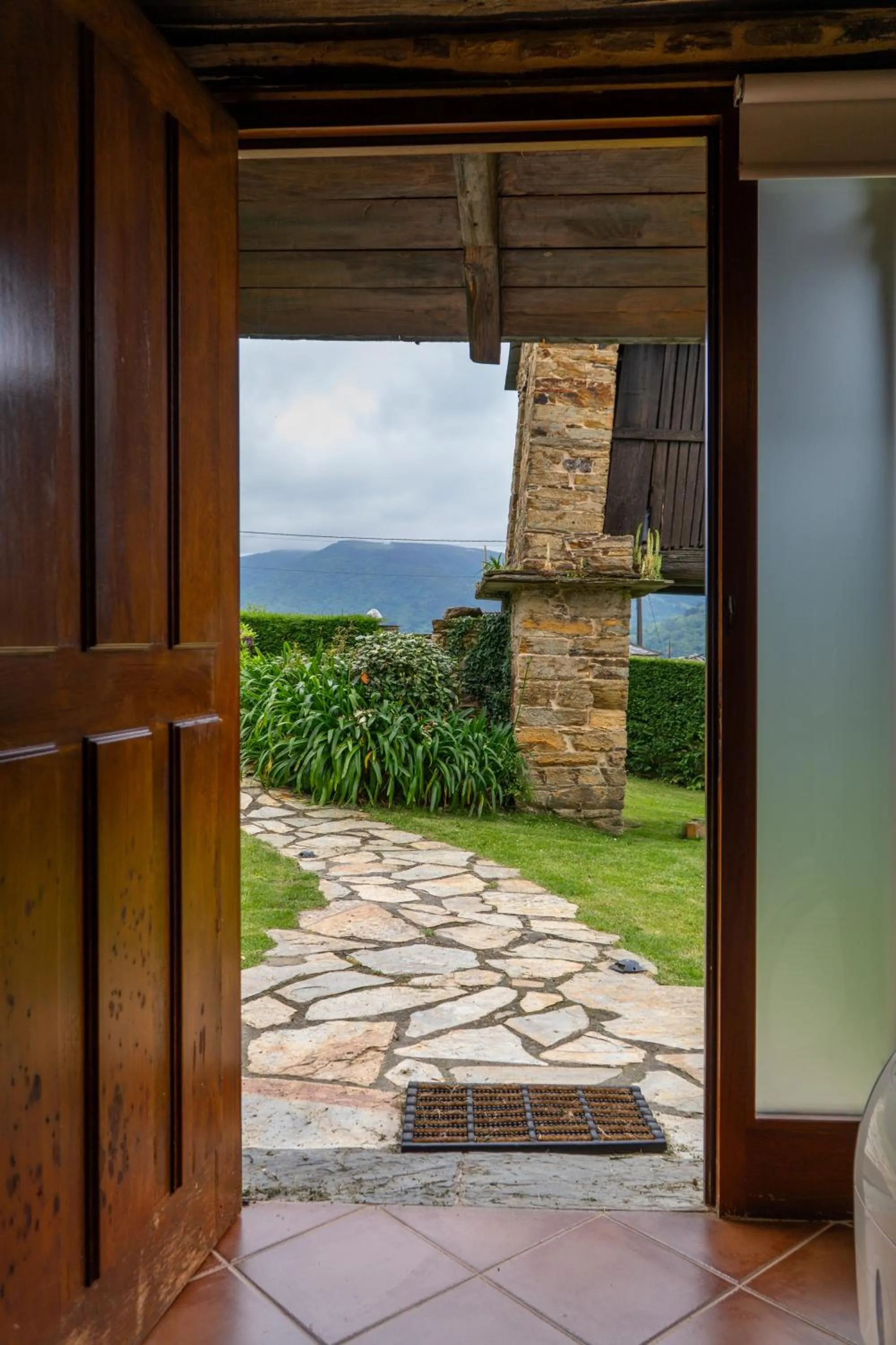 Garden in Complejo Rural Lar de Vies