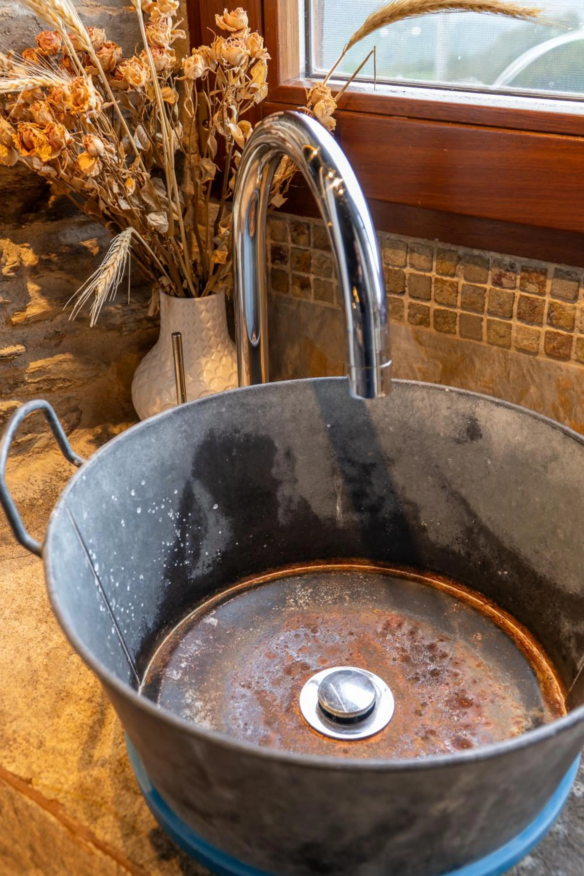 Bathroom in Complejo Rural Lar de Vies